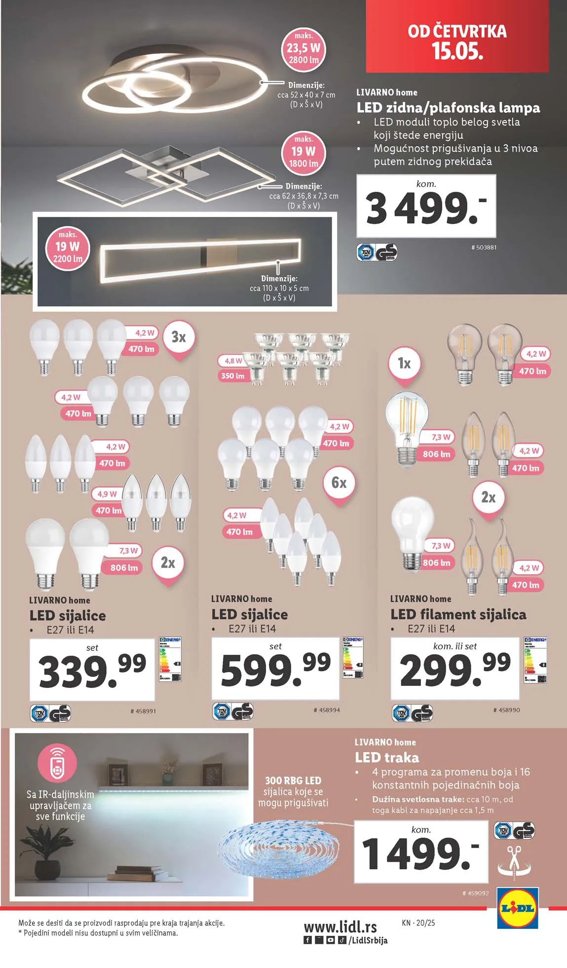 Katalozi Lidl kataloška ponuda