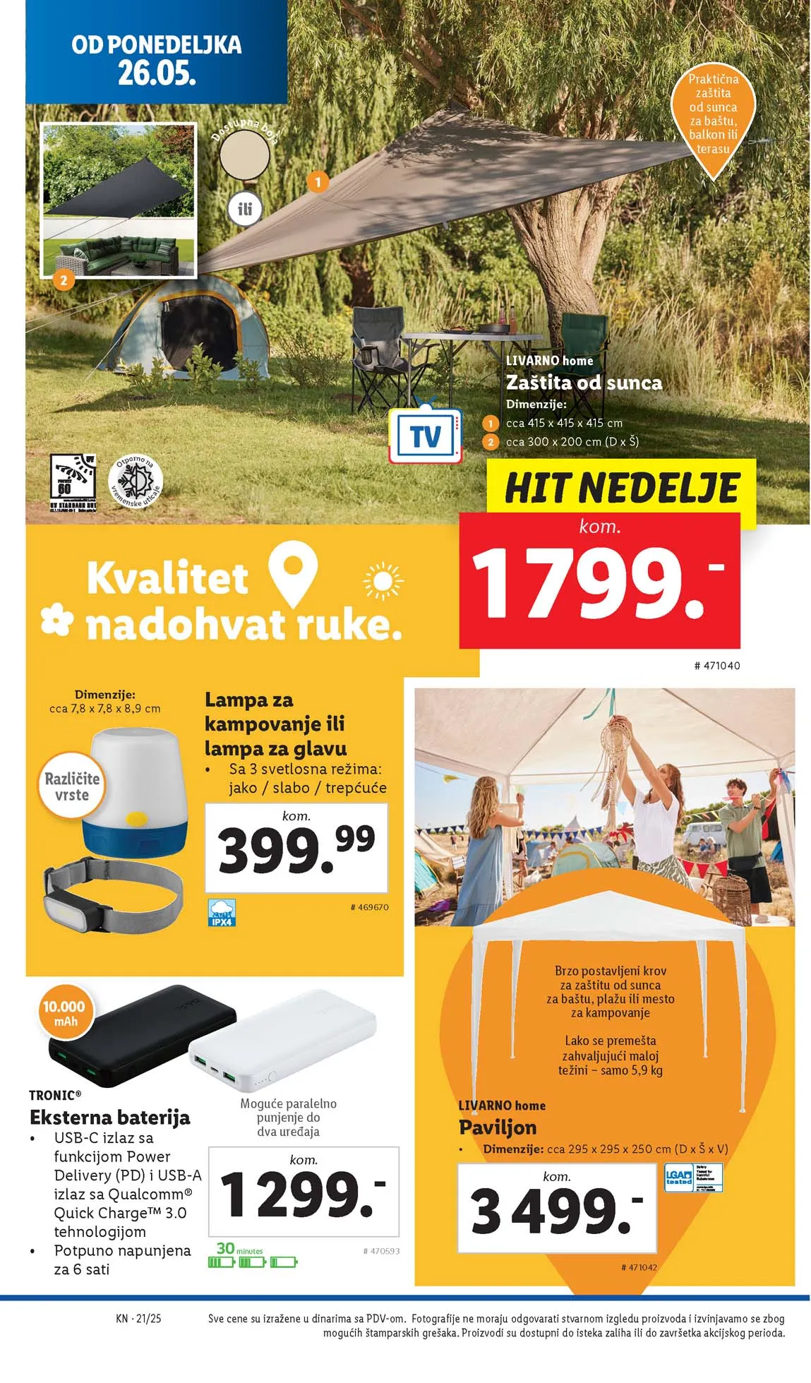 Katalozi Lidl kataloška ponuda