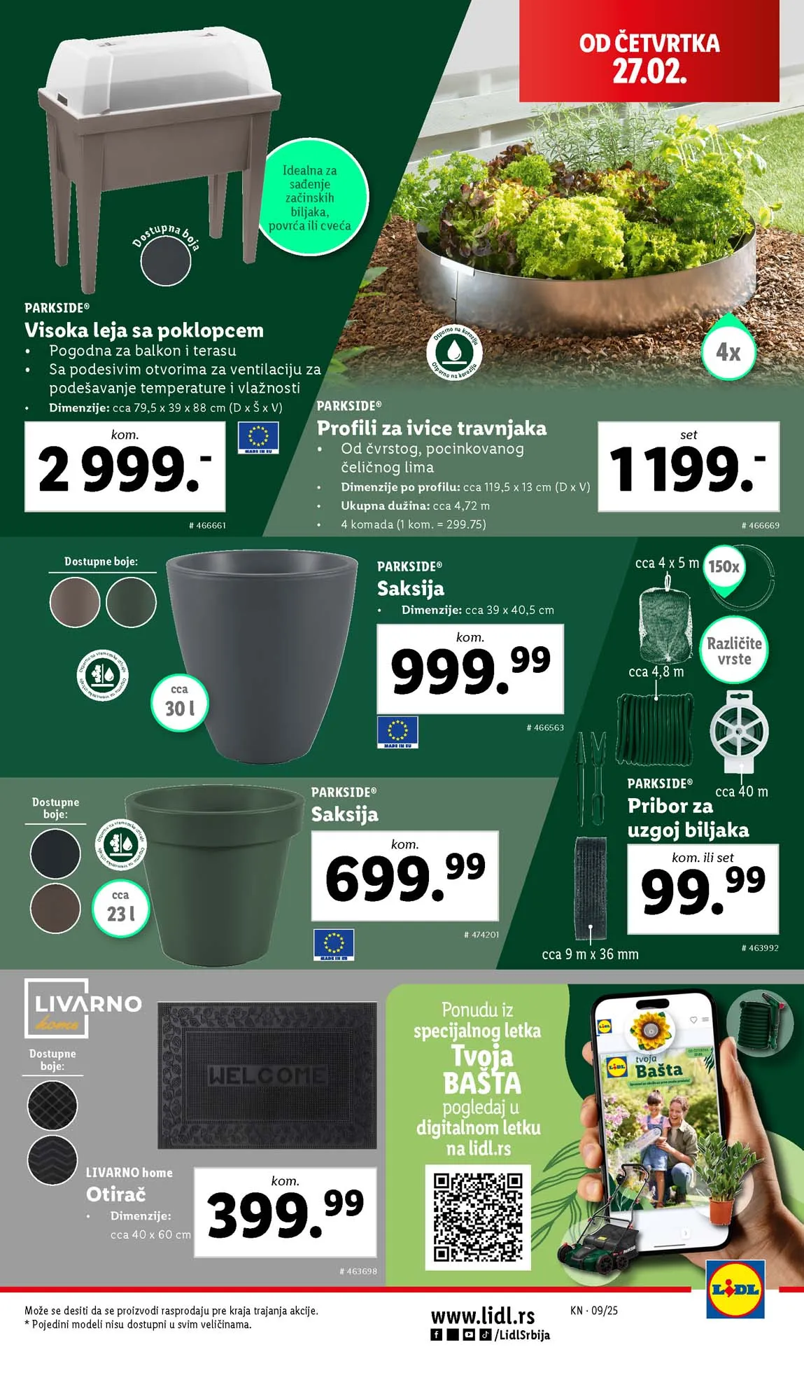 Katalozi Lidl kataloška ponuda