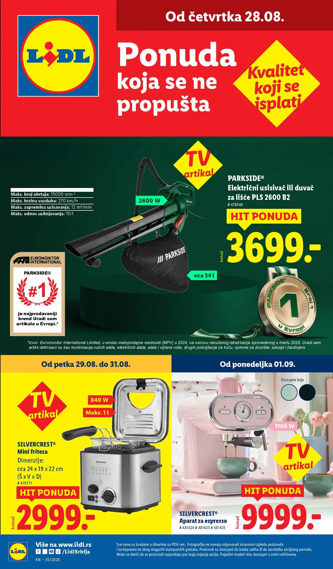 Katalozi Lidl kataloška ponuda