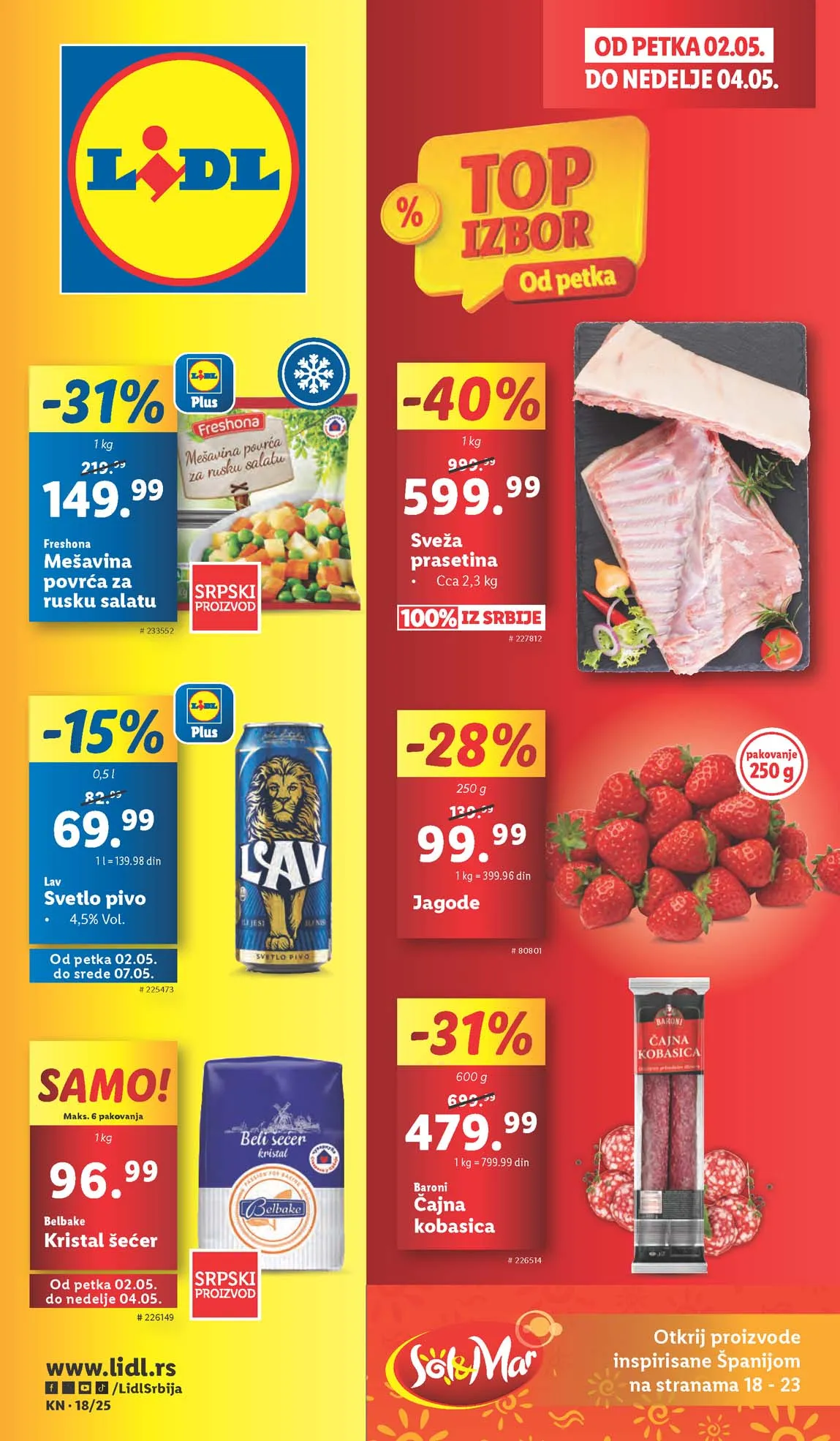 LIDL Akcija Katalog sniženja do 07.05.2025