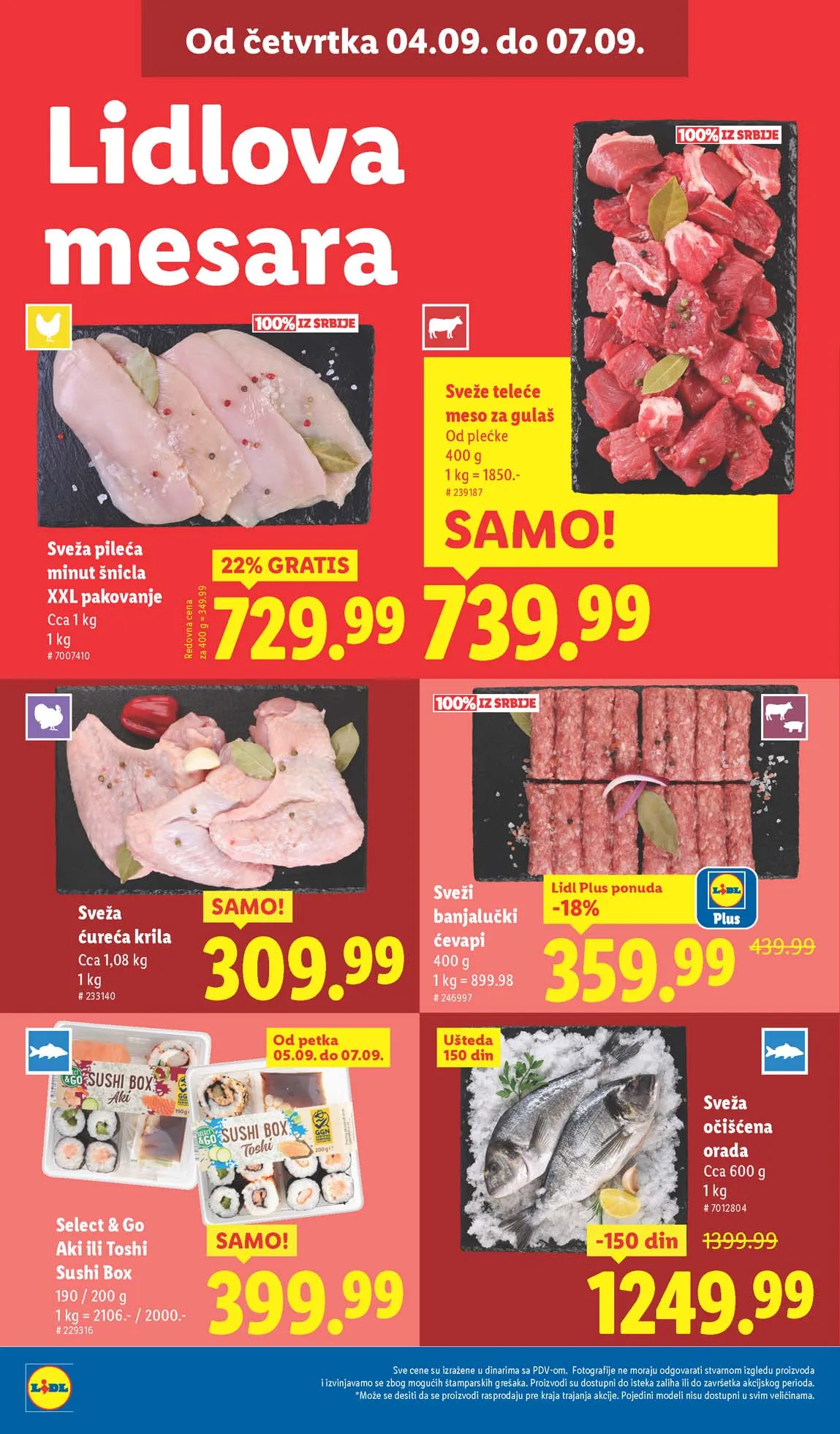 Katalozi Lidl kataloška ponuda