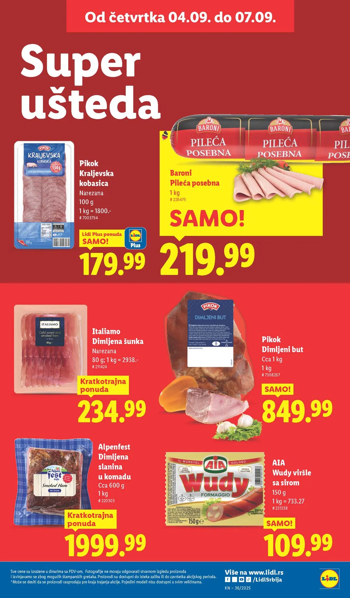 Katalozi Lidl kataloška ponuda