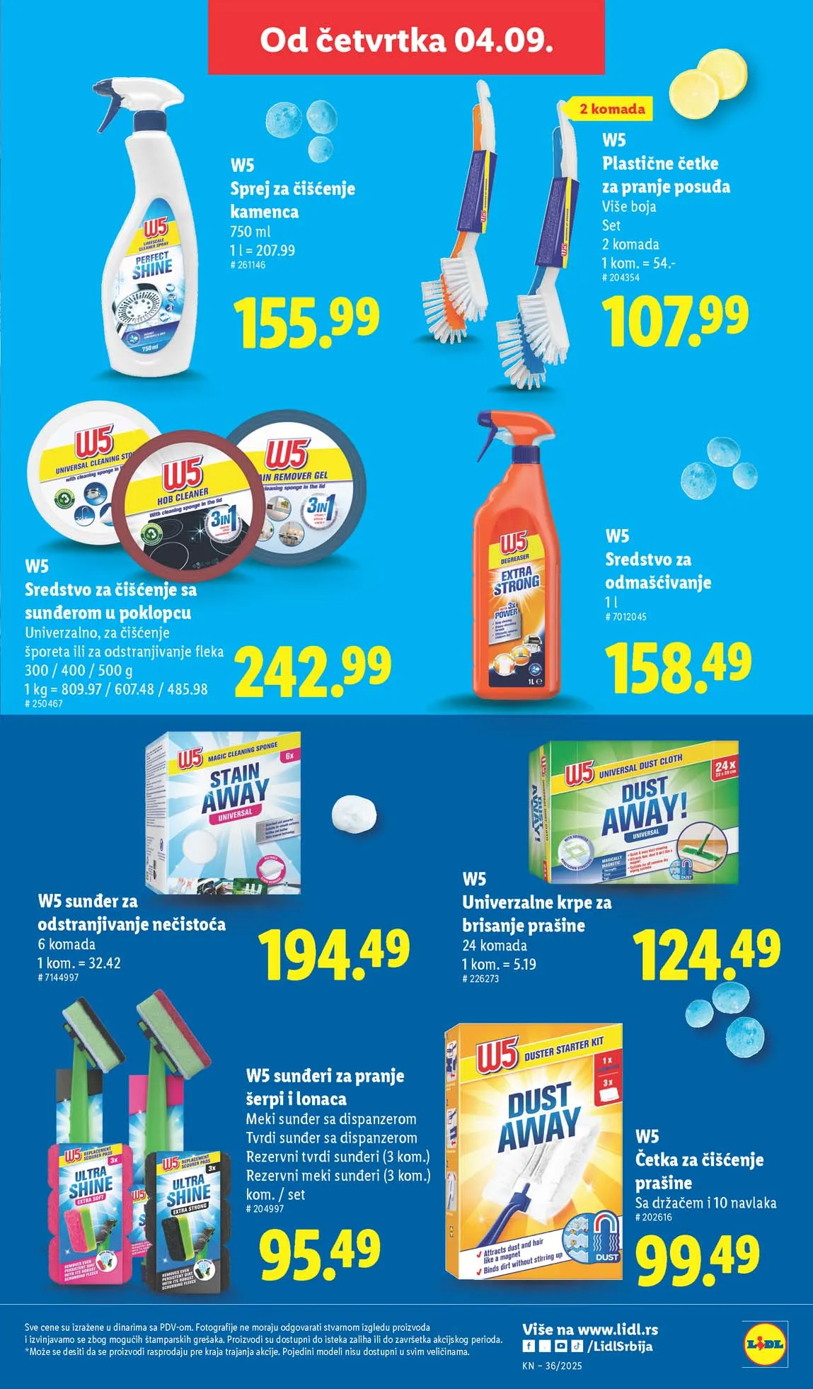 Katalozi Lidl kataloška ponuda