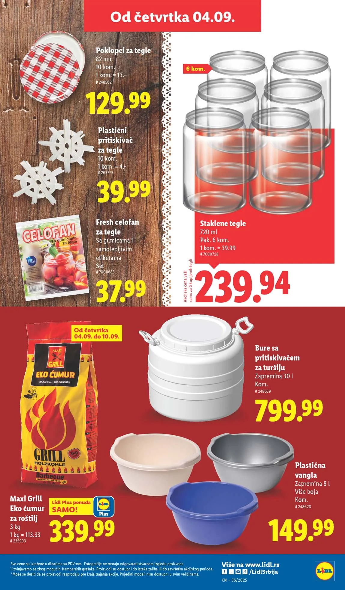 Katalozi Lidl kataloška ponuda
