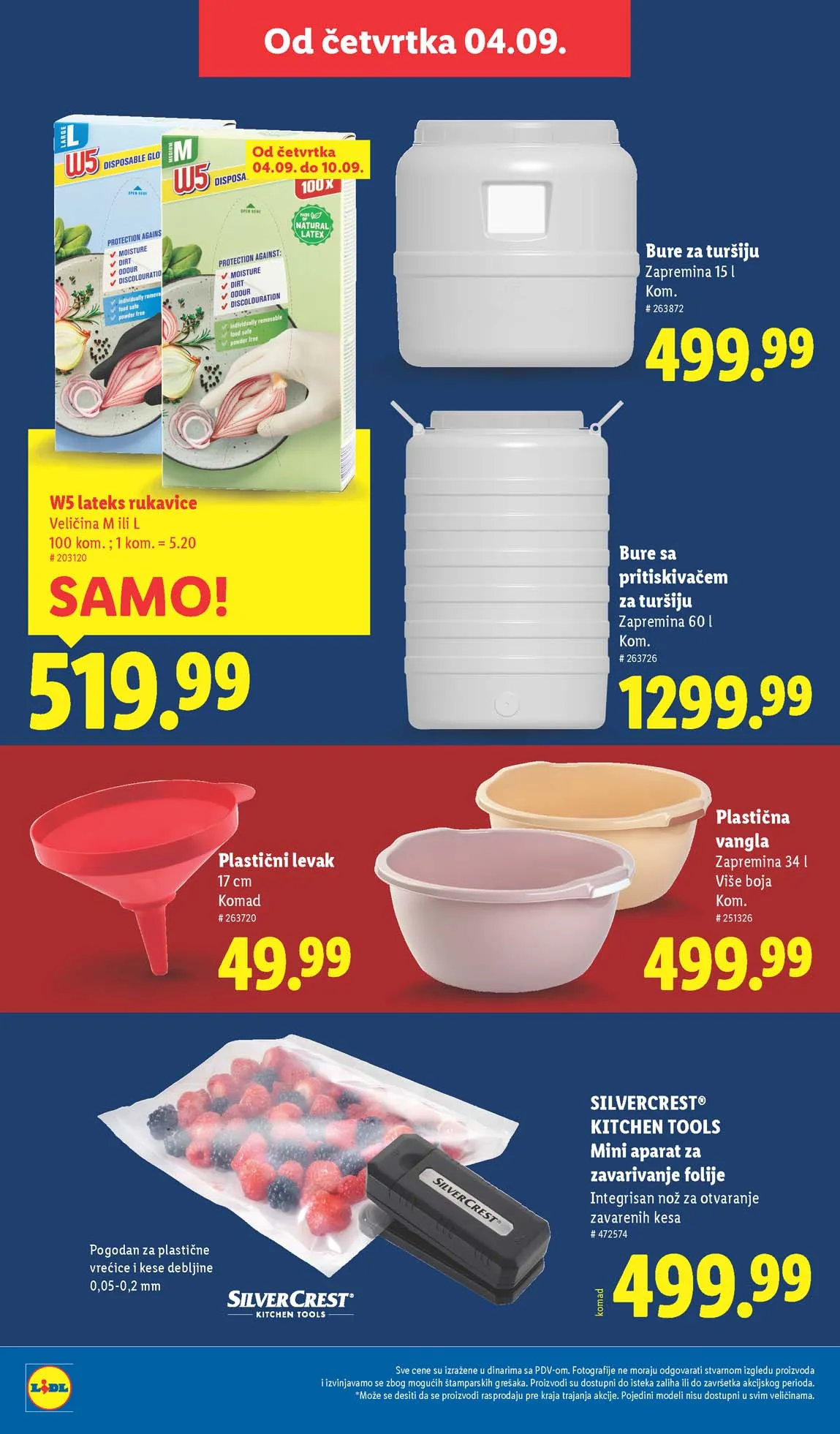Katalozi Lidl kataloška ponuda