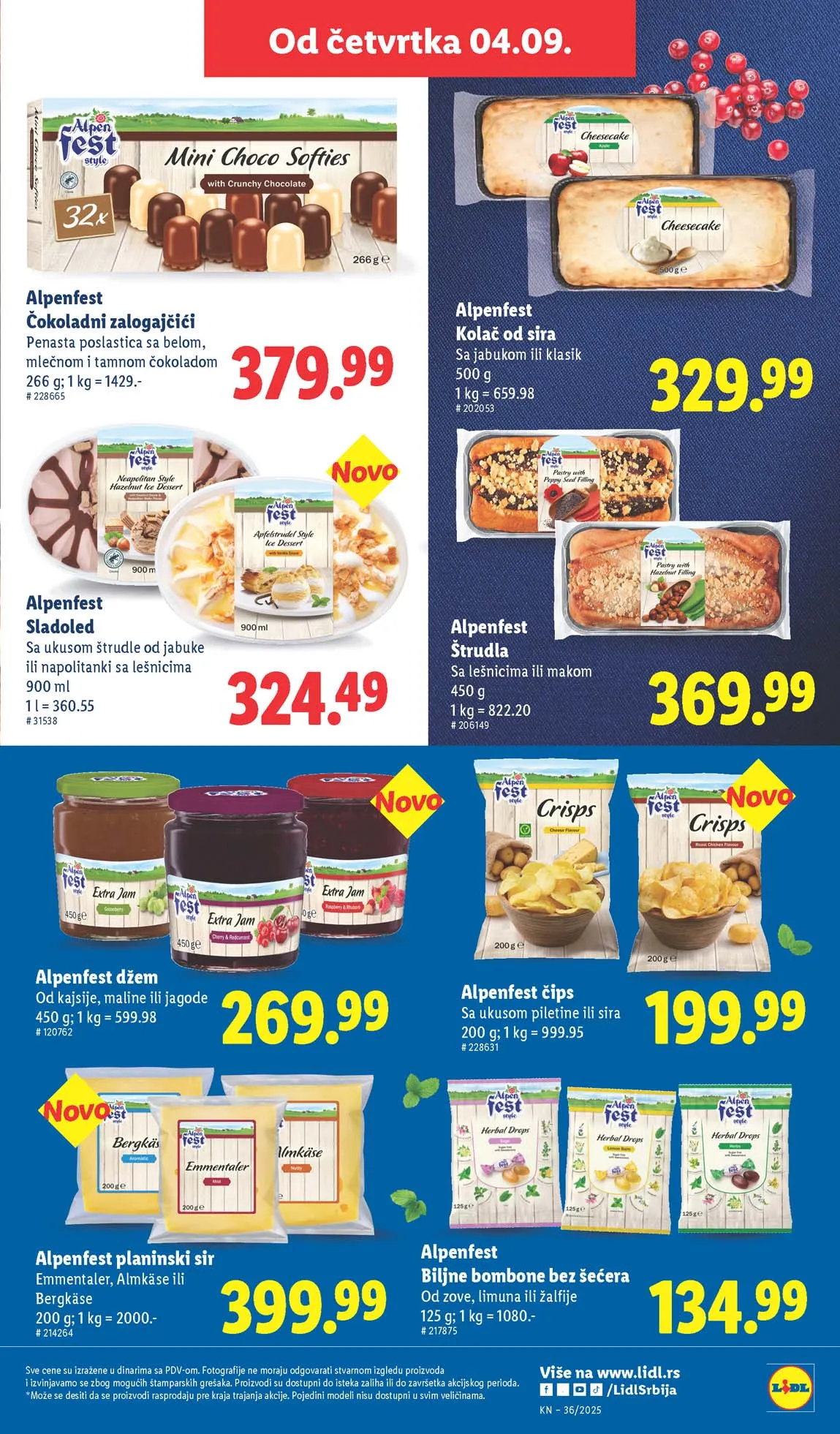 Katalozi Lidl kataloška ponuda
