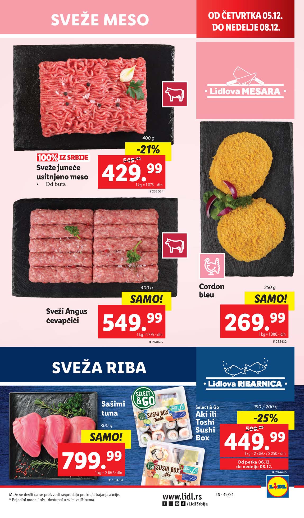 Katalozi Lidl kataloška ponuda