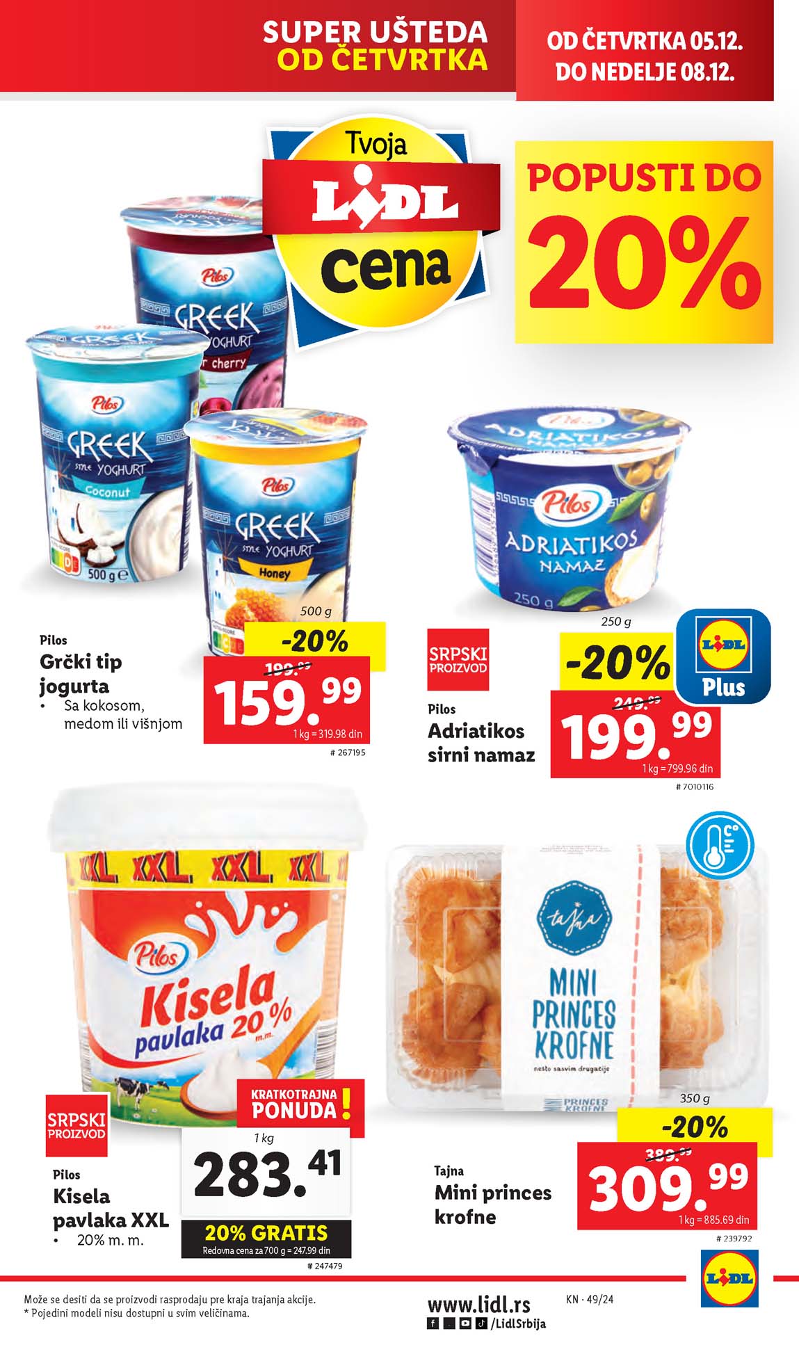 Katalozi Lidl kataloška ponuda