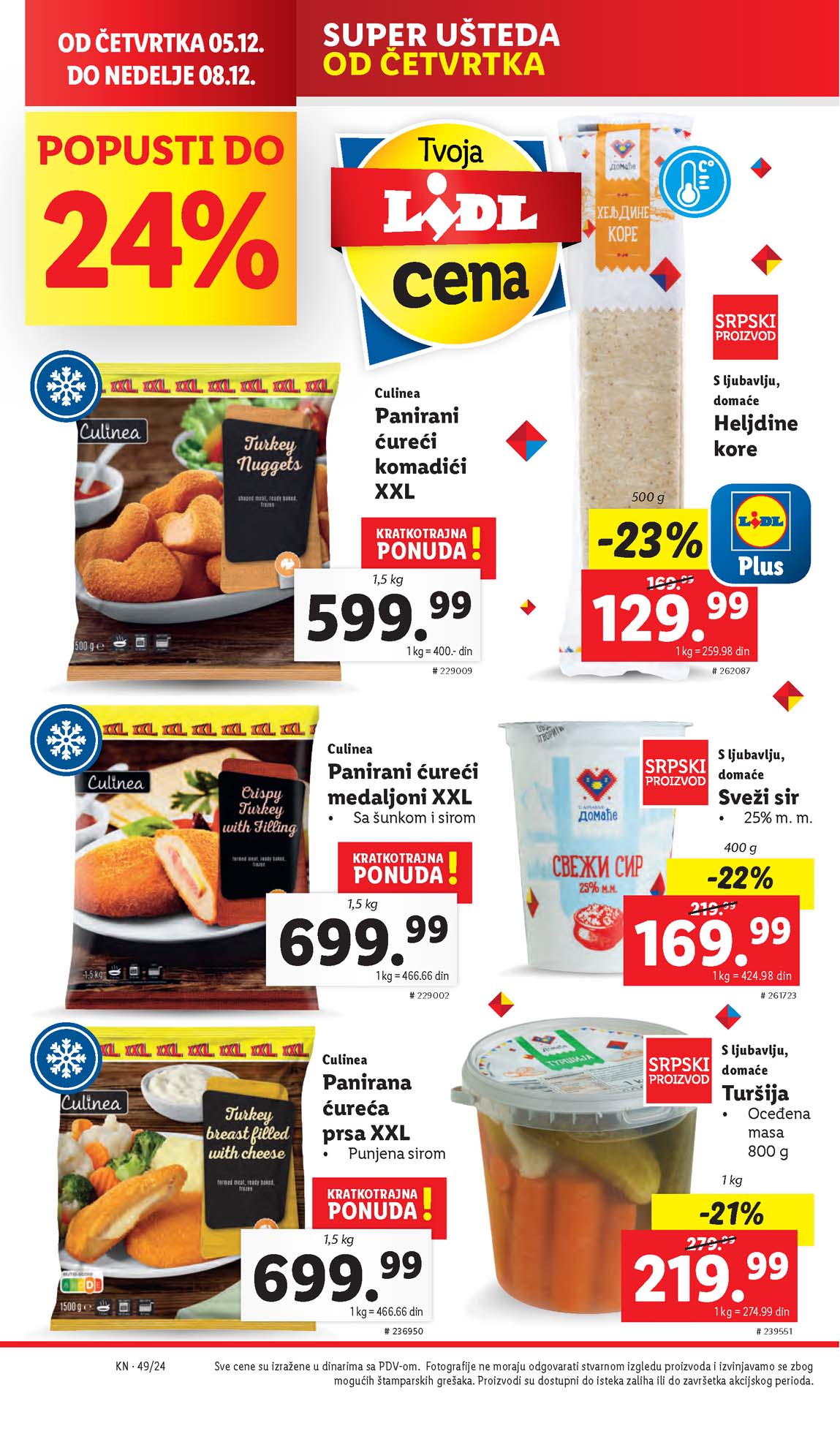 Katalozi Lidl kataloška ponuda