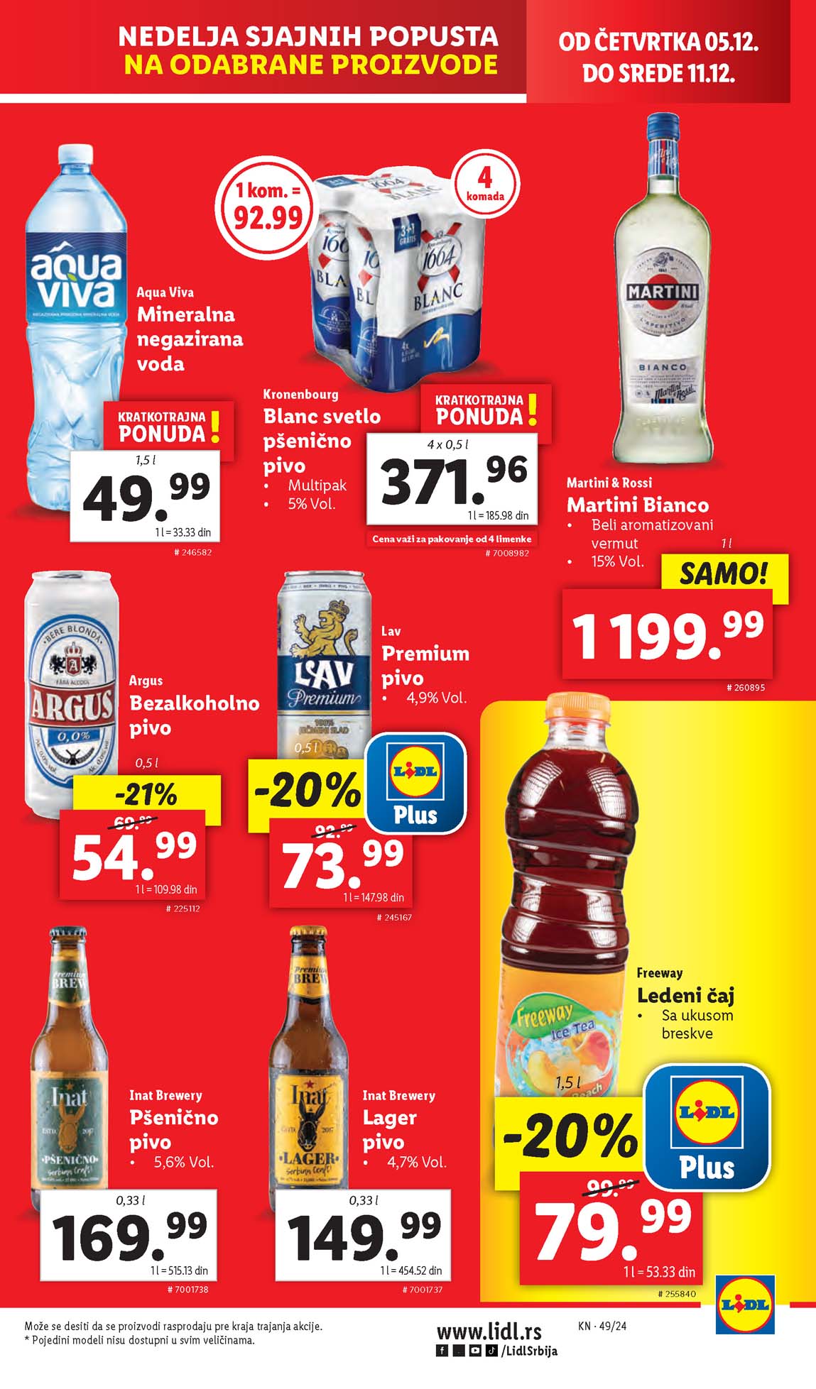 Katalozi Lidl kataloška ponuda