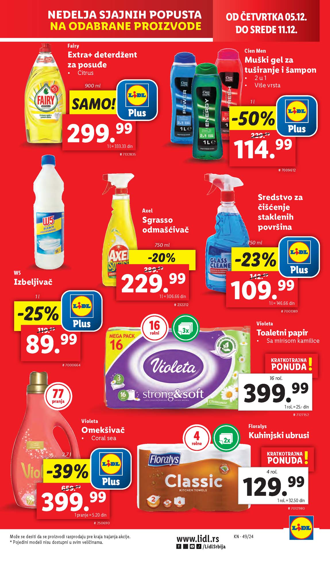 Katalozi Lidl kataloška ponuda