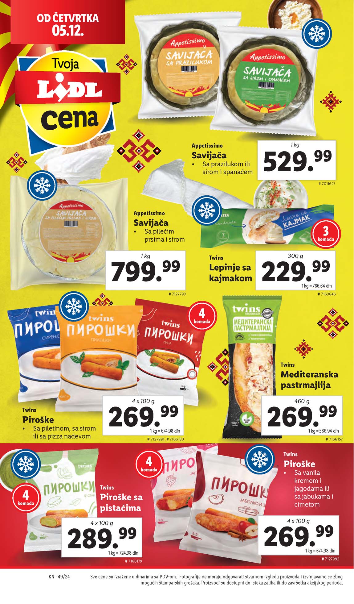 Katalozi Lidl kataloška ponuda