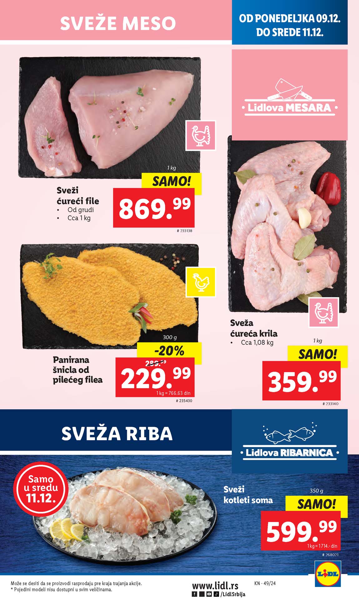 Katalozi Lidl kataloška ponuda