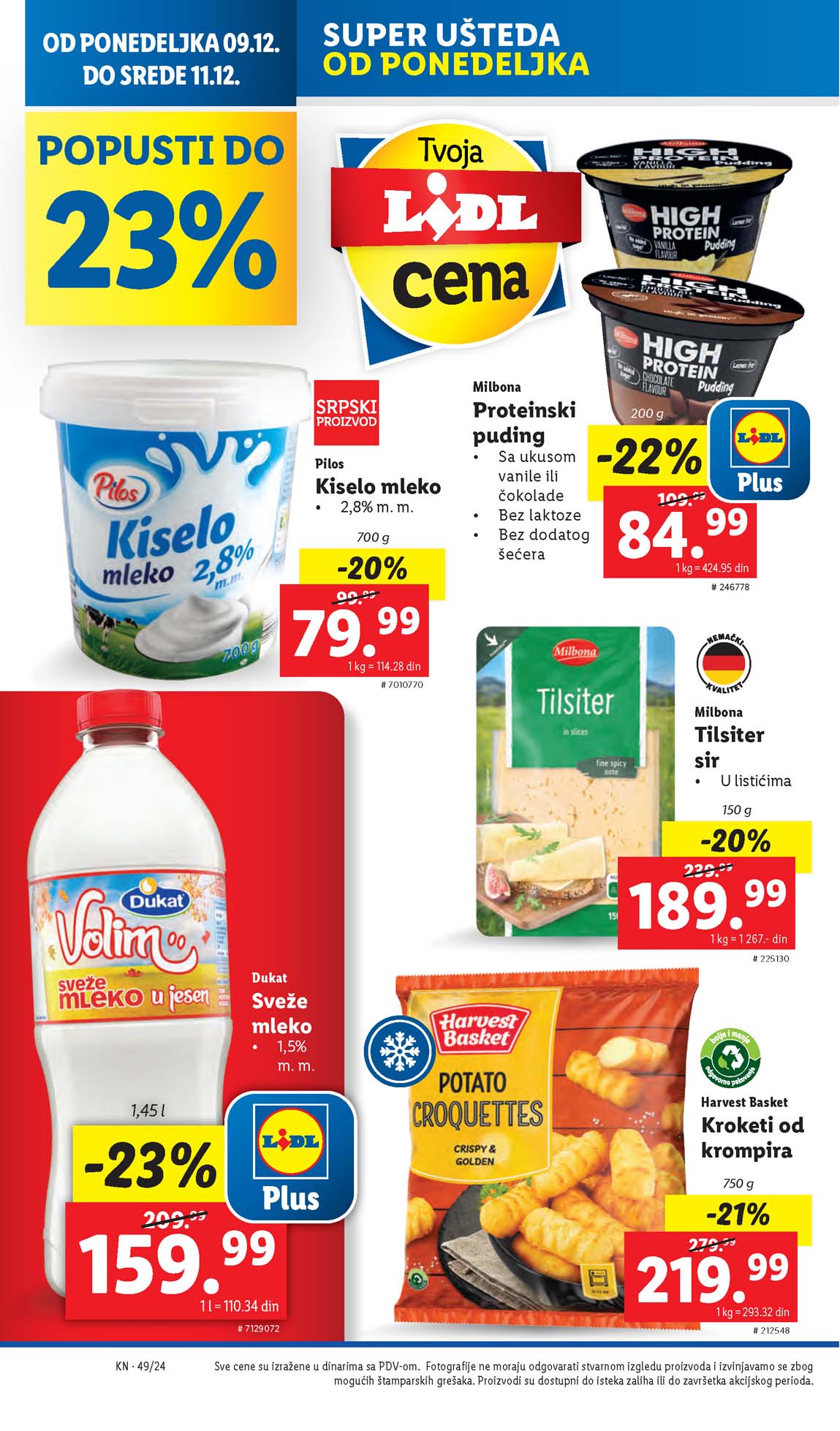 Katalozi Lidl kataloška ponuda