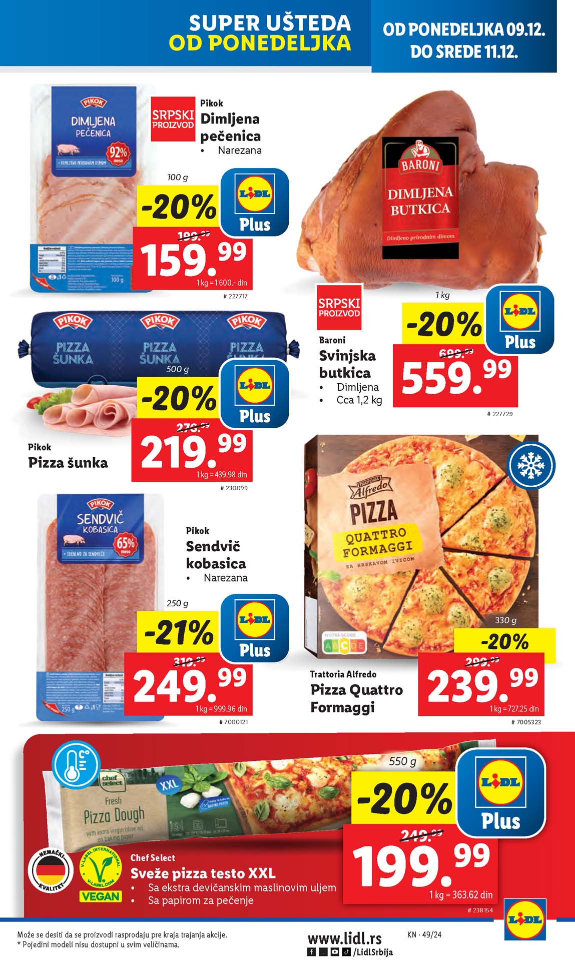 Katalozi Lidl kataloška ponuda