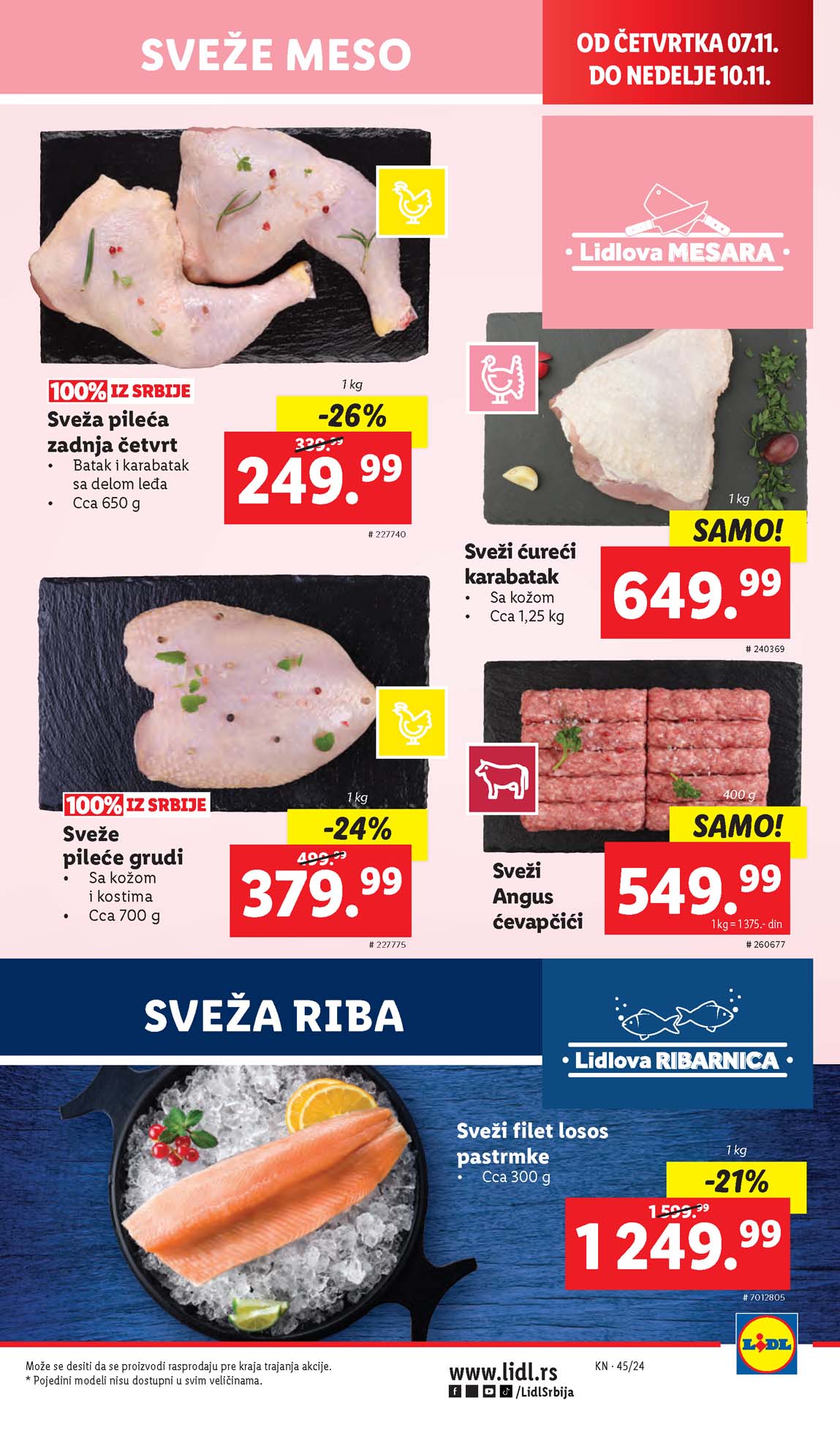 Katalozi Lidl kataloška ponuda