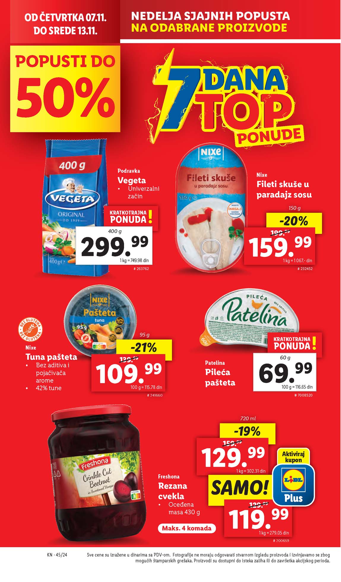 Katalozi Lidl kataloška ponuda