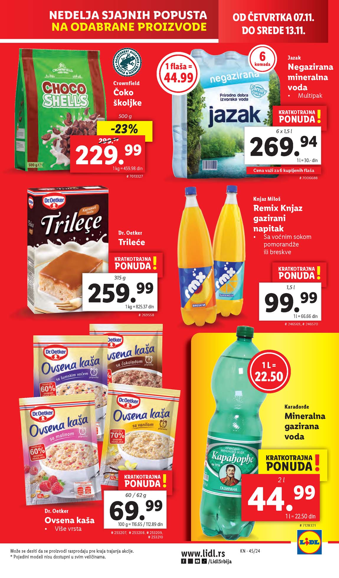 Katalozi Lidl kataloška ponuda