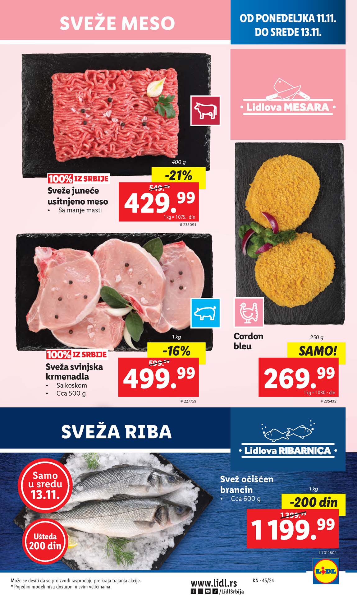 Katalozi Lidl kataloška ponuda