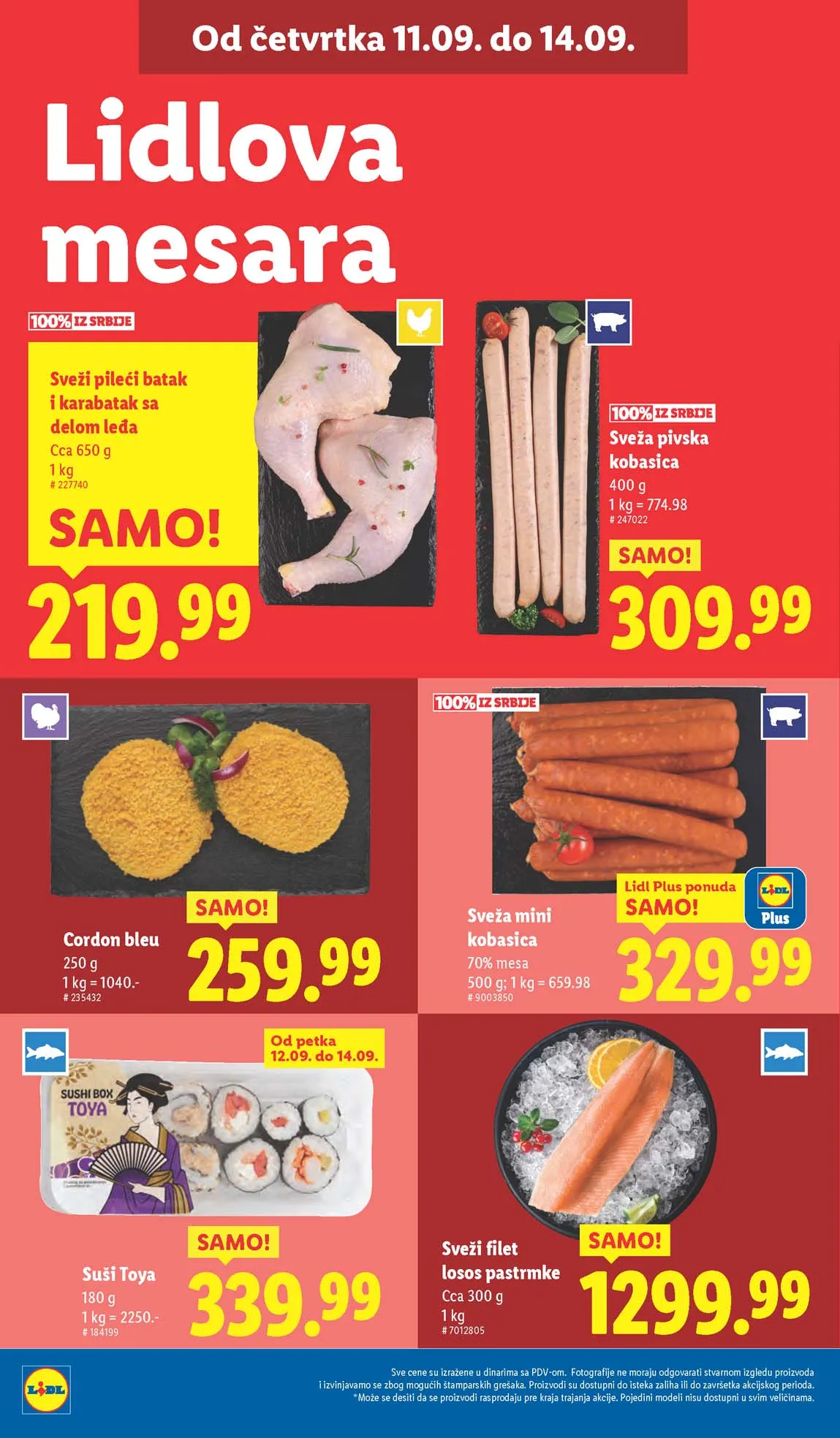 Katalozi Lidl kataloška ponuda