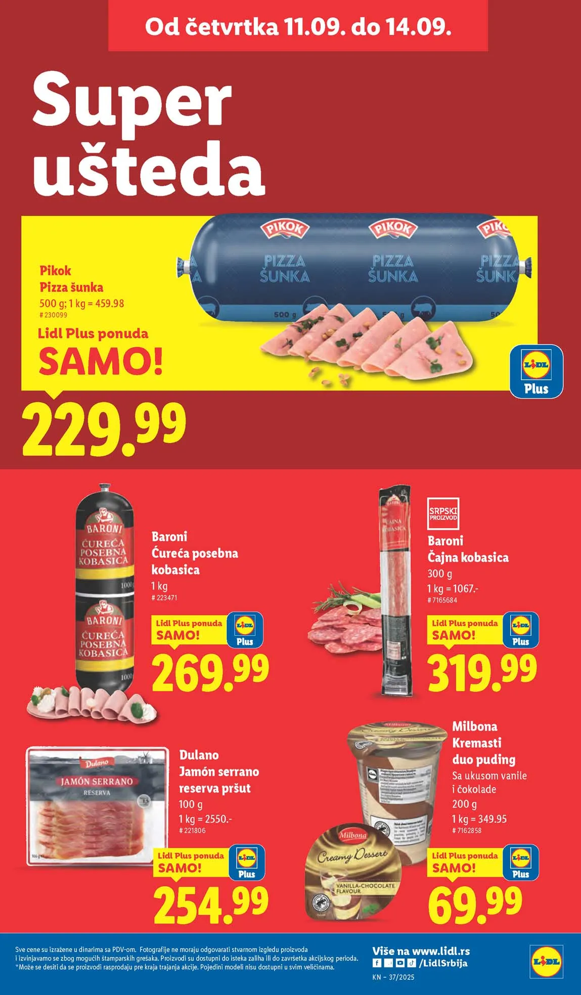 Katalozi Lidl kataloška ponuda