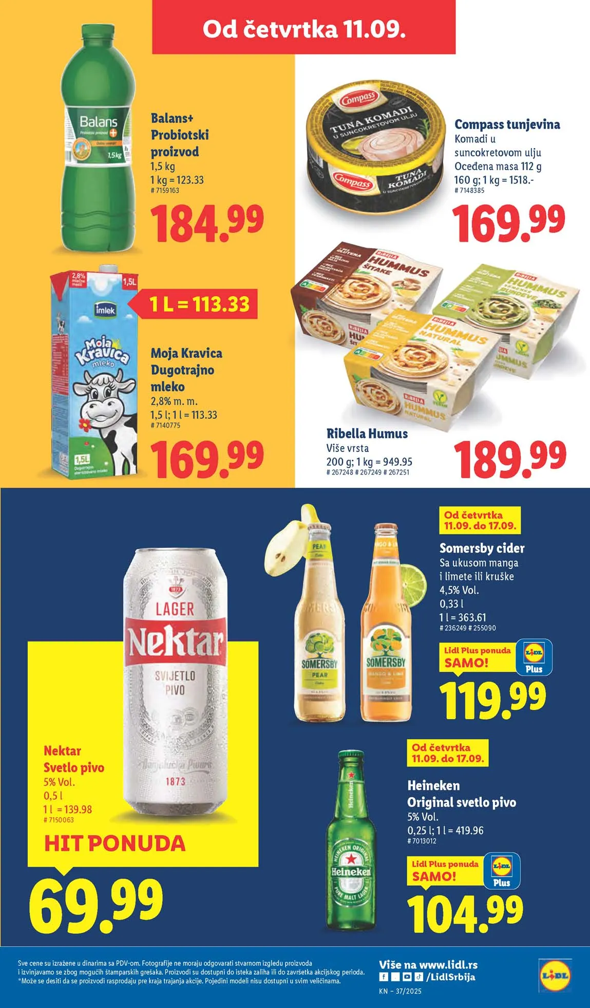Katalozi Lidl kataloška ponuda