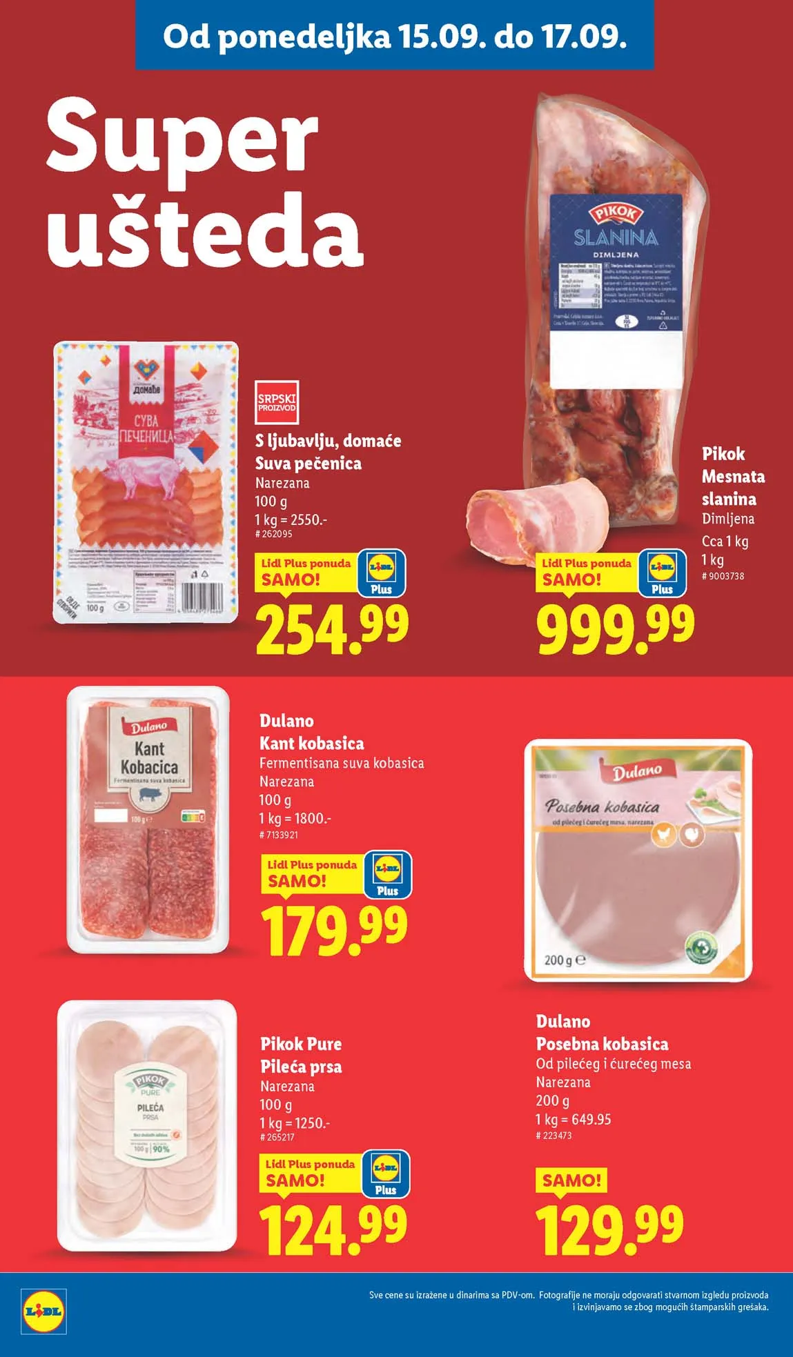 Katalozi Lidl kataloška ponuda