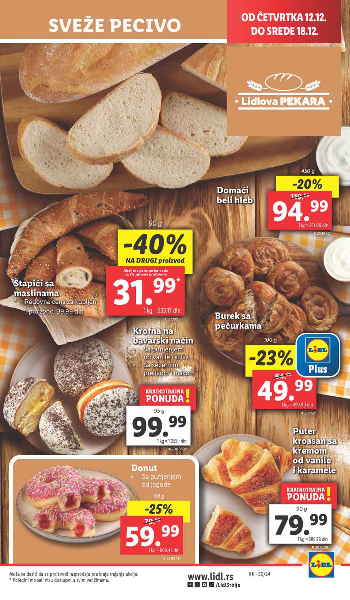 Katalozi Lidl kataloška ponuda