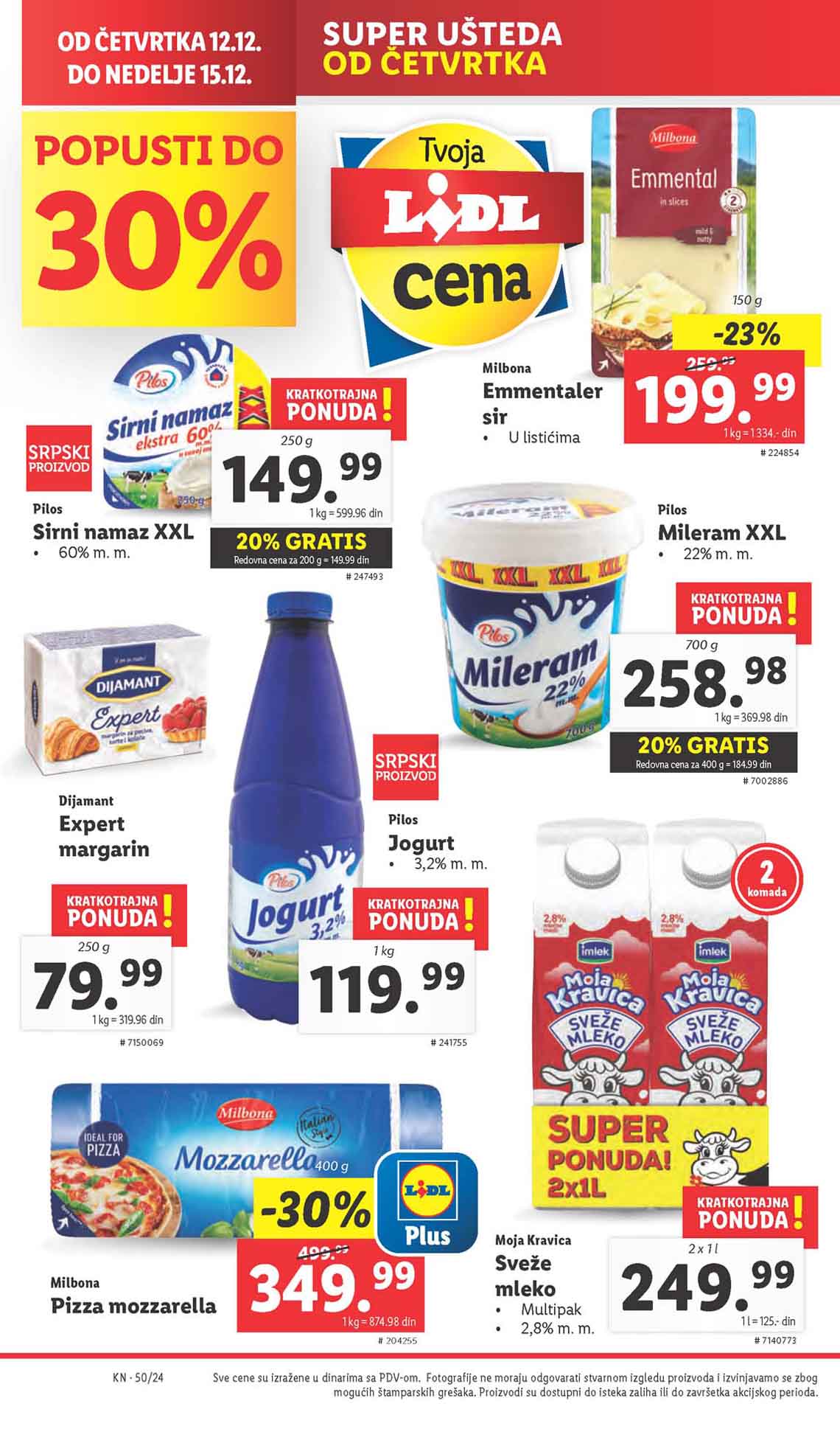 Katalozi Lidl kataloška ponuda