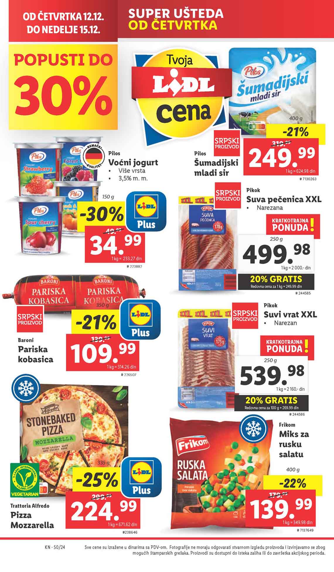 Katalozi Lidl kataloška ponuda