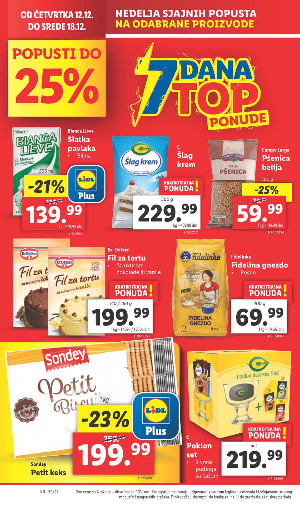 Katalozi Lidl kataloška ponuda