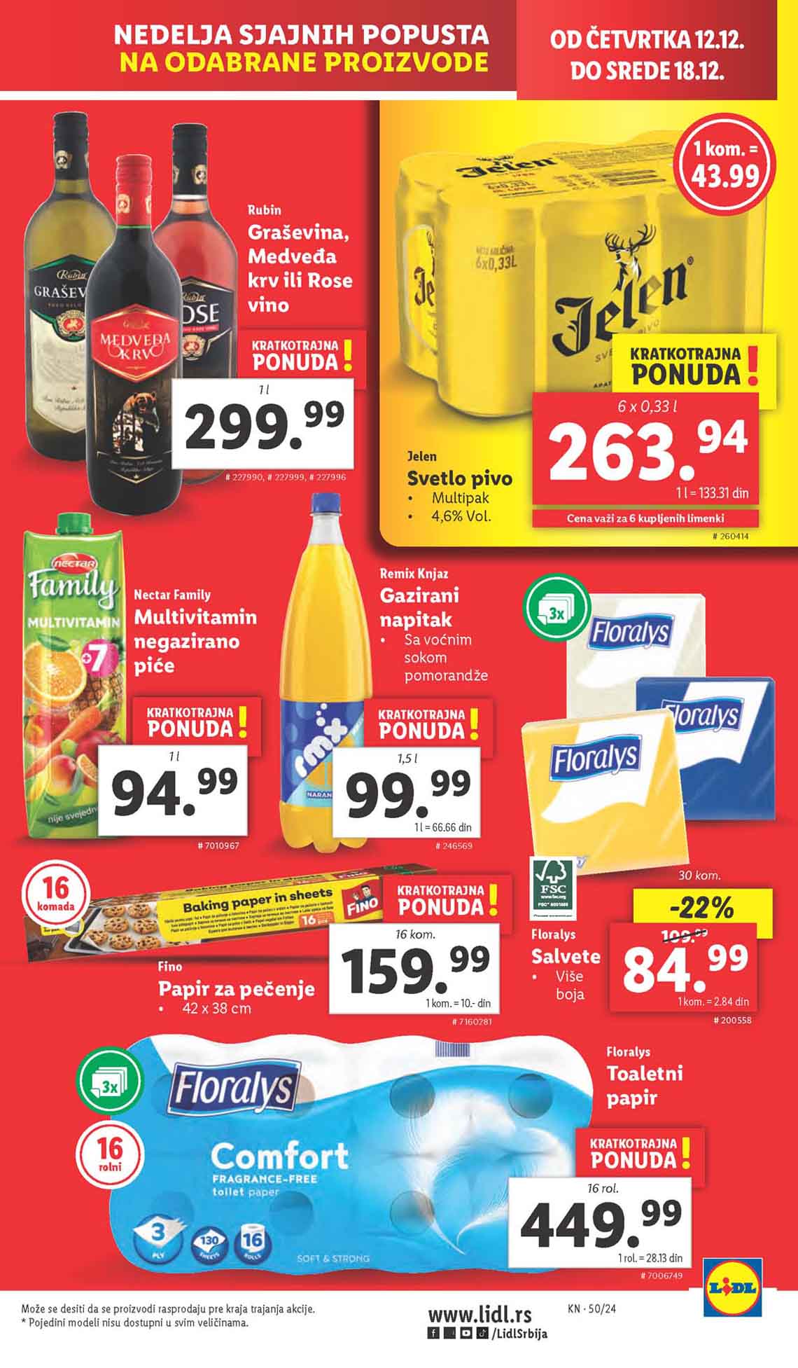 Katalozi Lidl kataloška ponuda