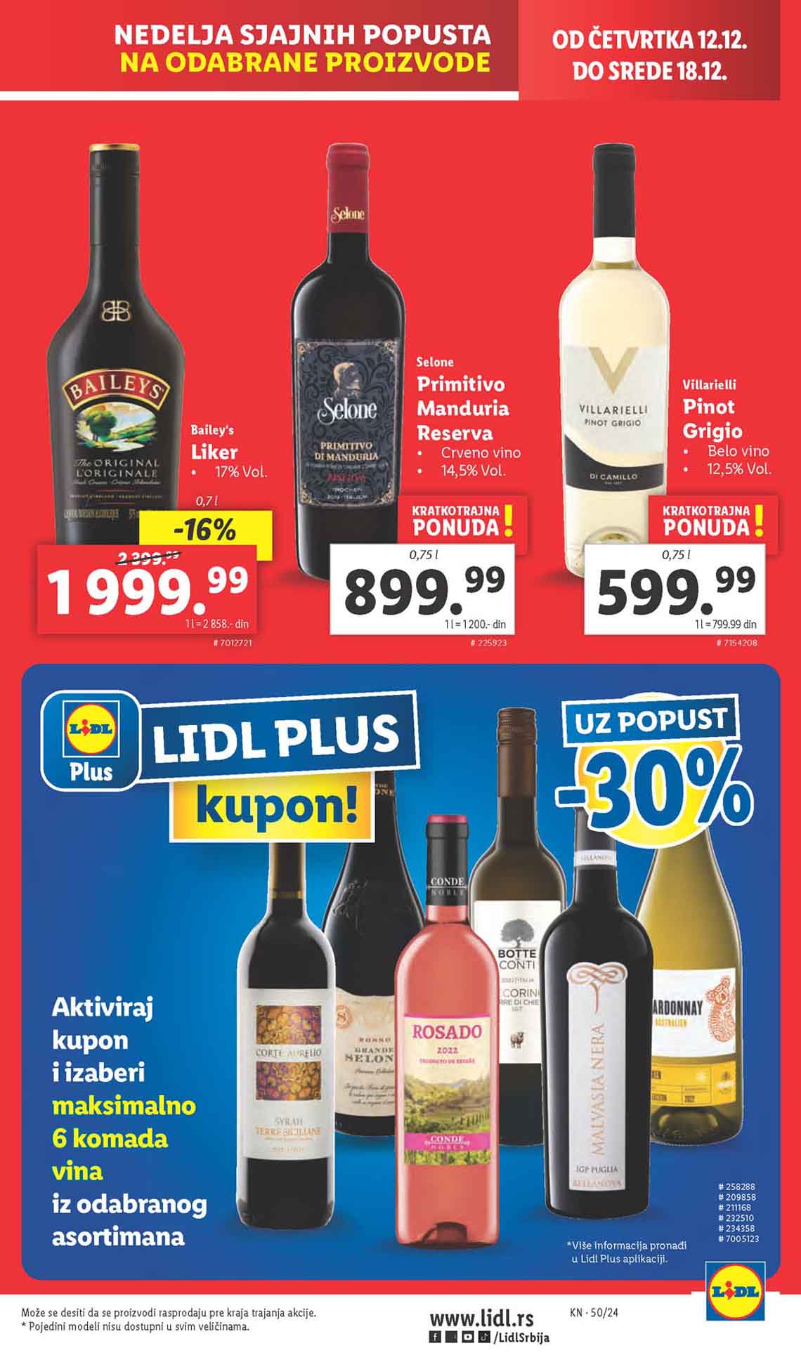 Katalozi Lidl kataloška ponuda