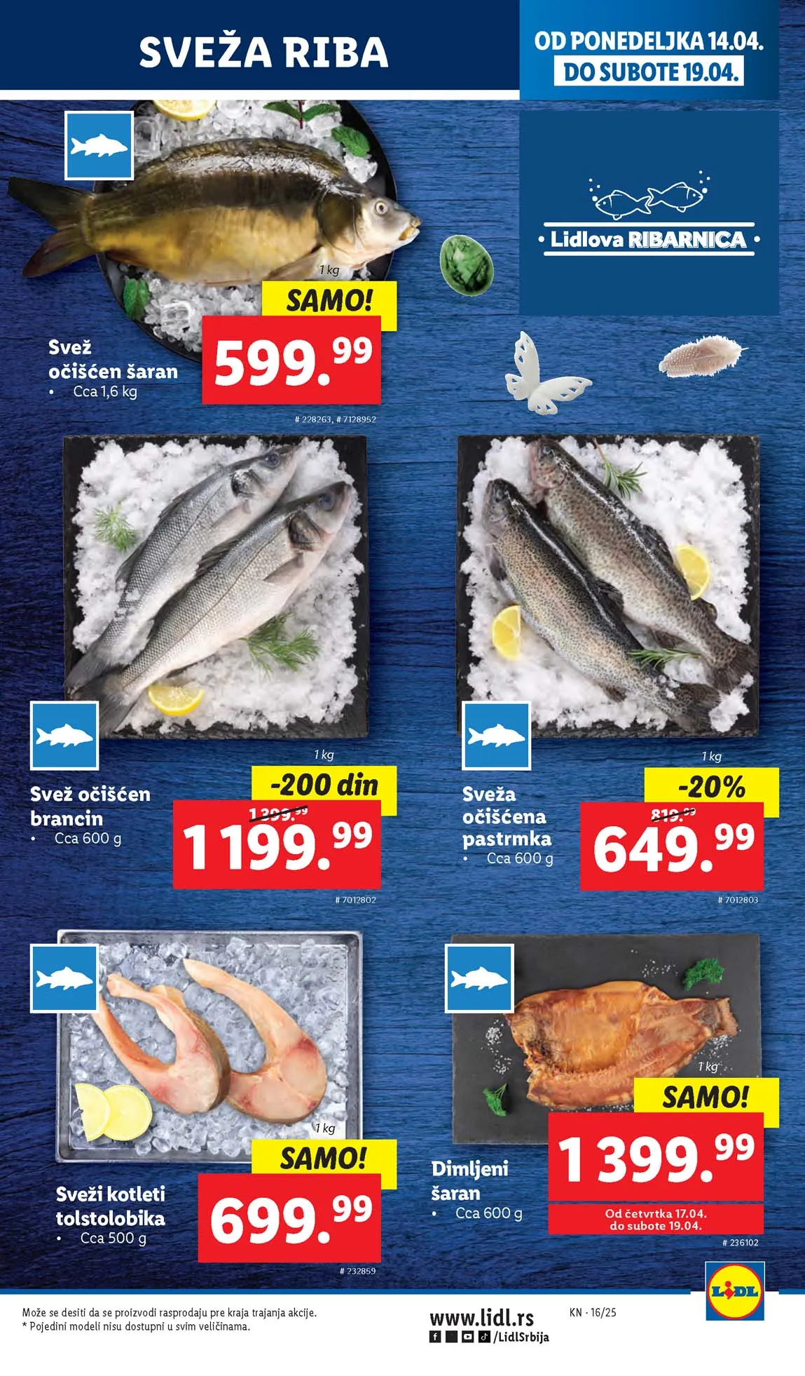 Katalozi Lidl kataloška ponuda
