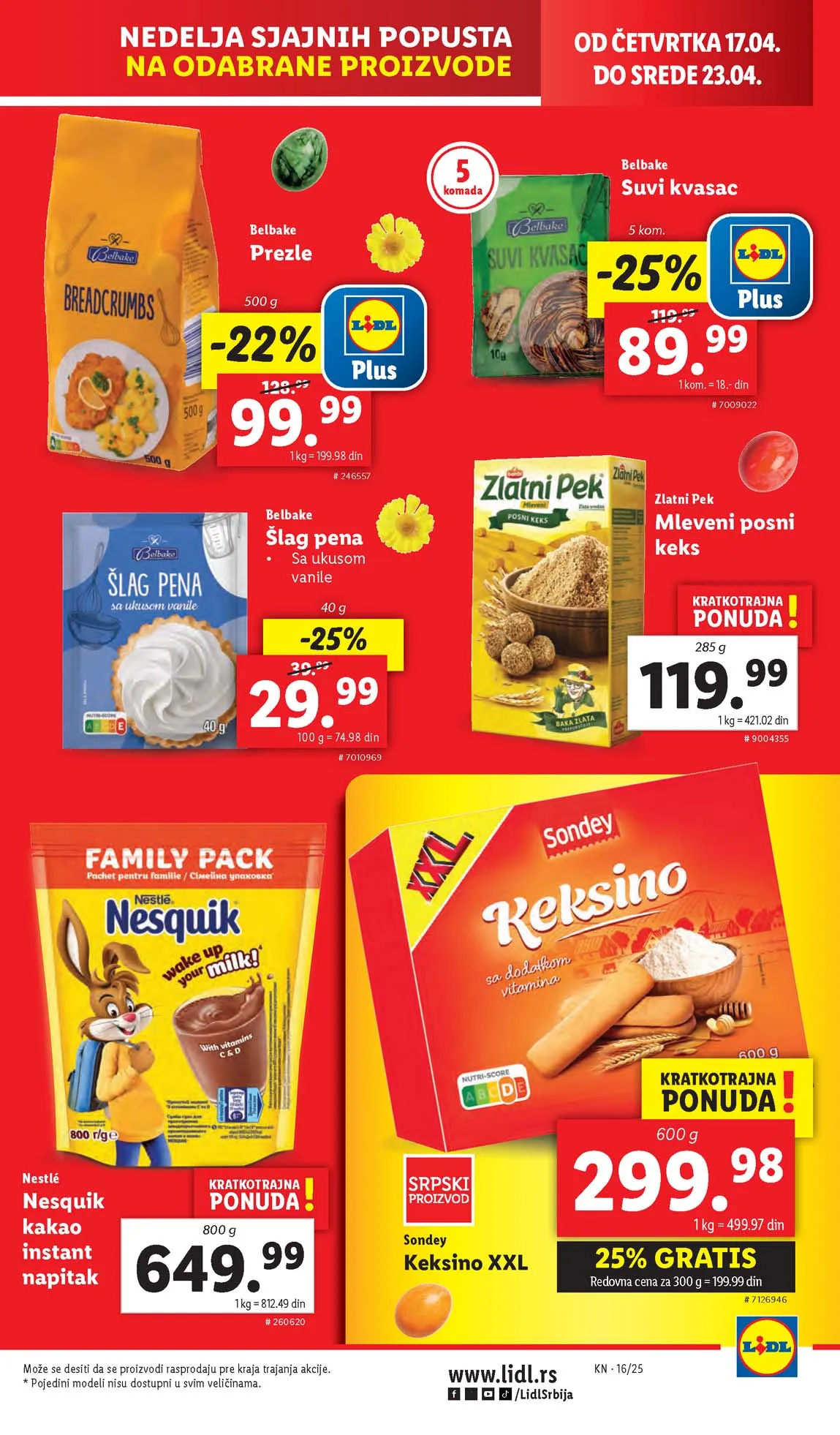 Katalozi Lidl kataloška ponuda