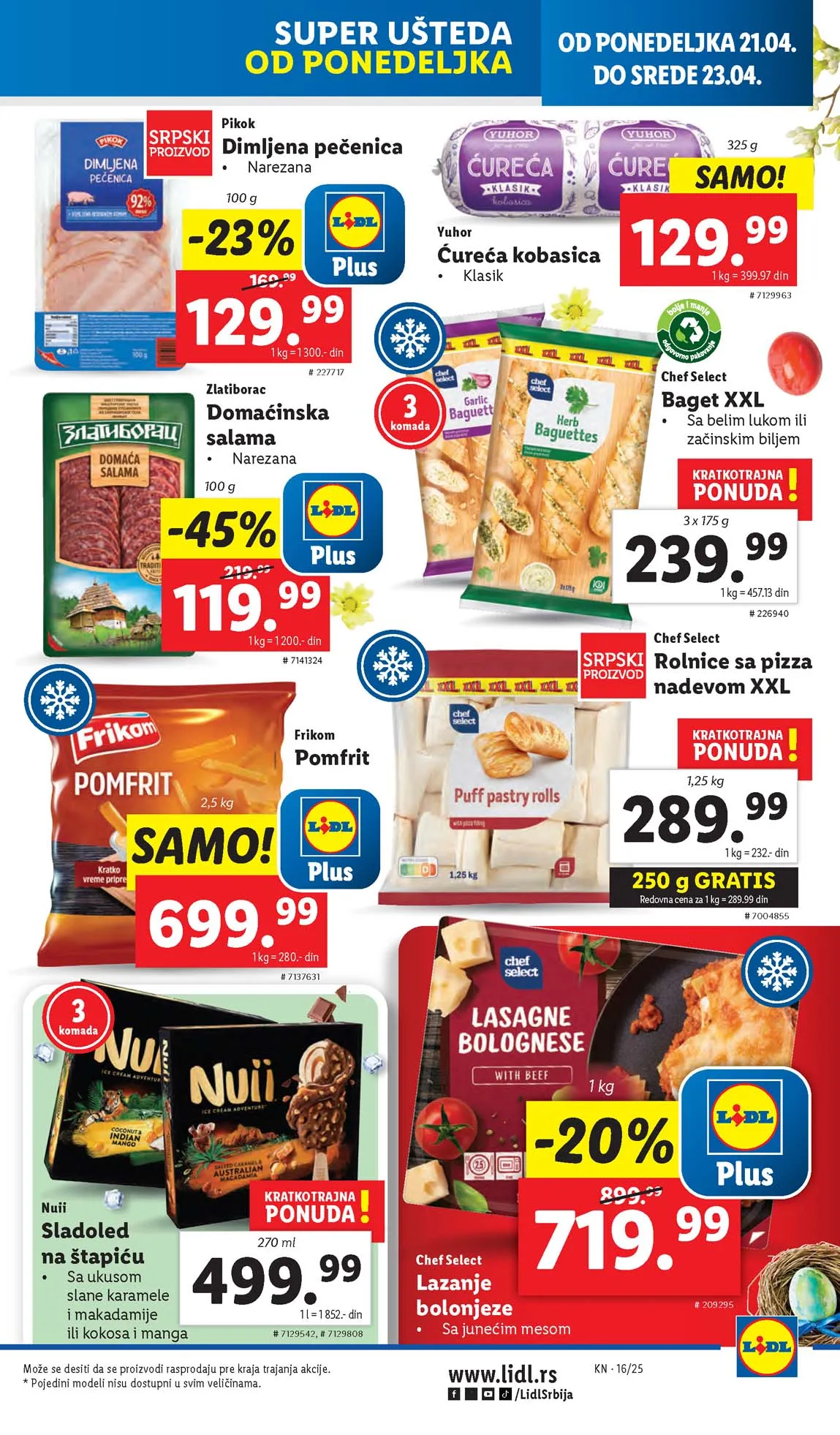 Katalozi Lidl kataloška ponuda