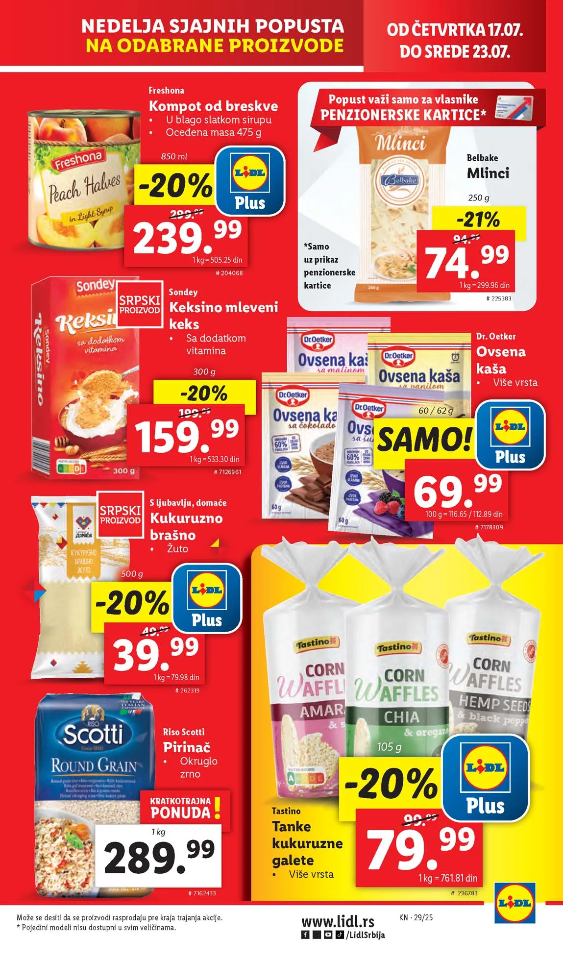 Katalozi Lidl kataloška ponuda