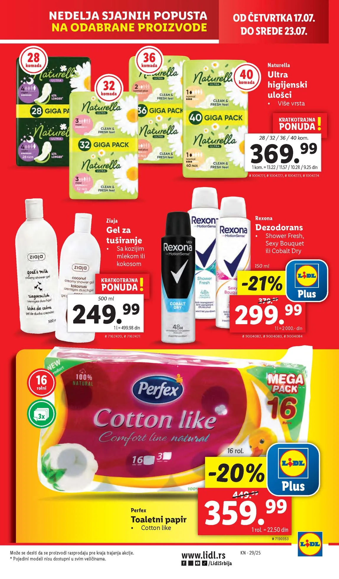 Katalozi Lidl kataloška ponuda