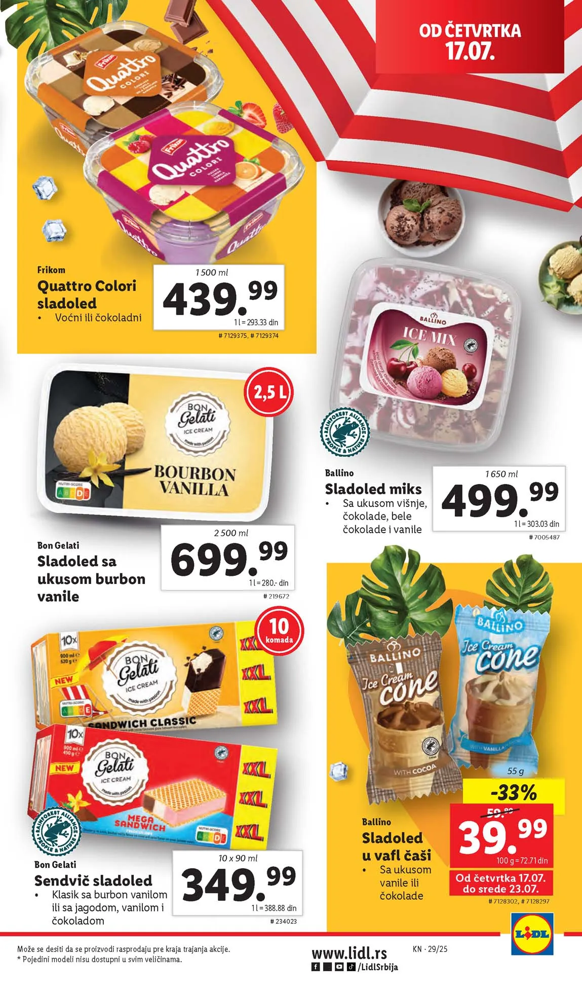 Katalozi Lidl kataloška ponuda