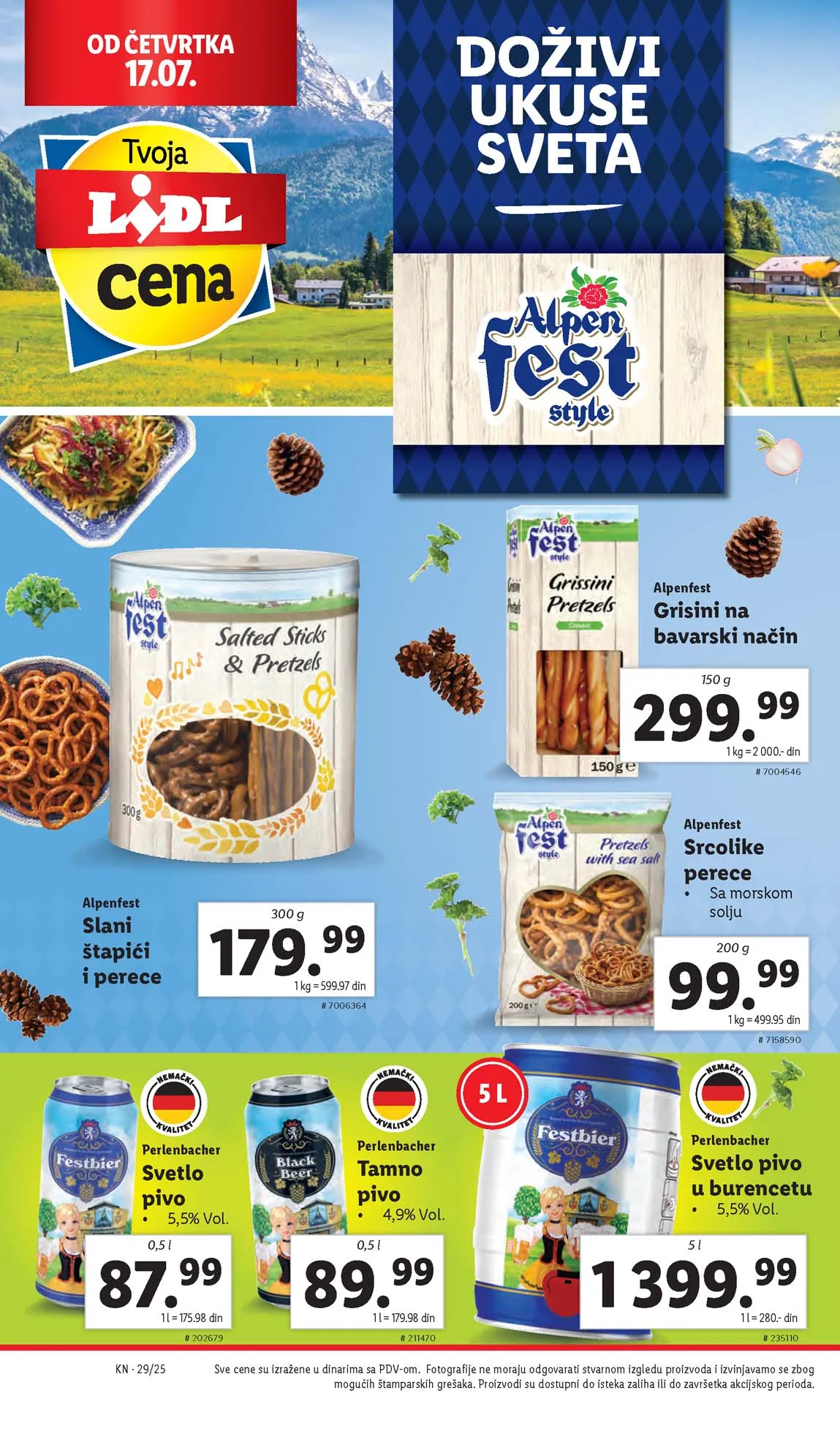 Katalozi Lidl kataloška ponuda