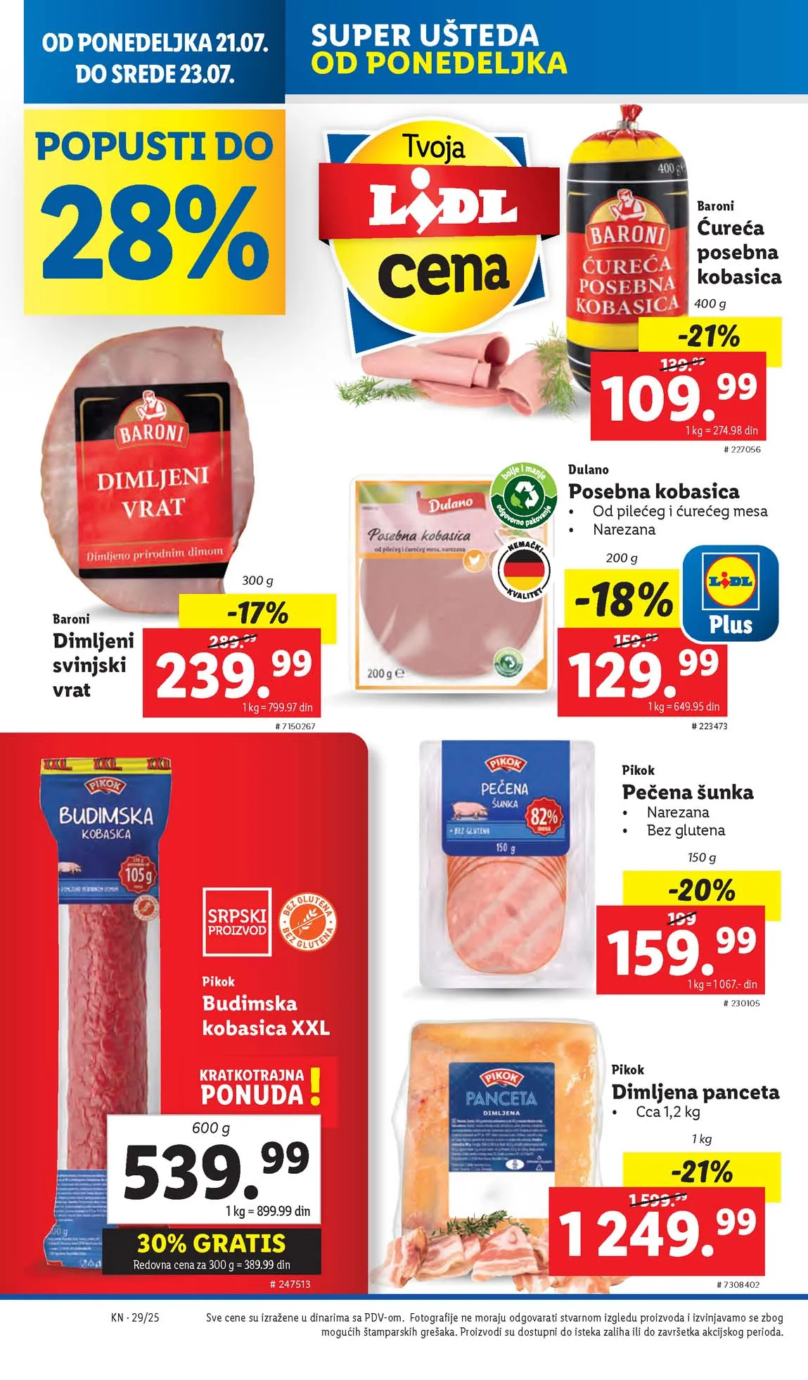 Katalozi Lidl kataloška ponuda