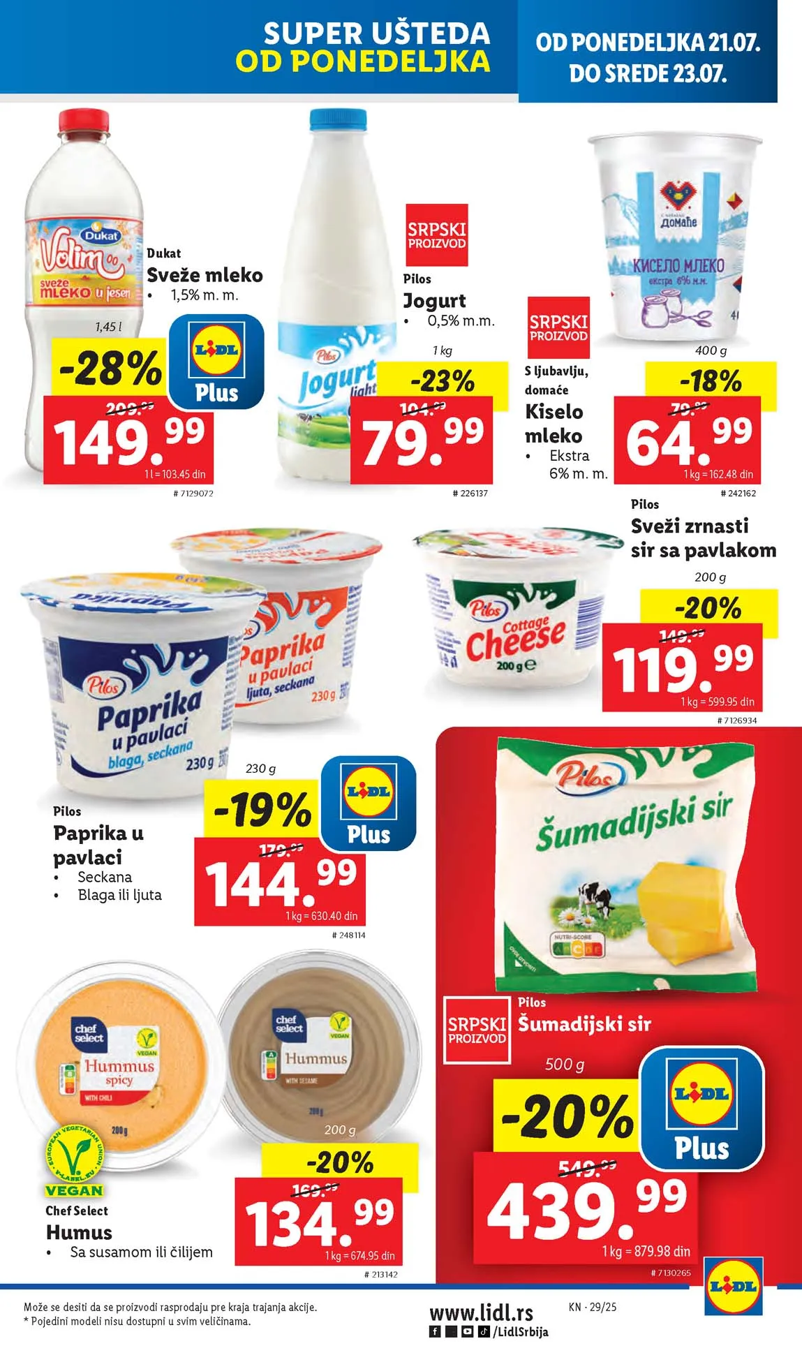 Katalozi Lidl kataloška ponuda