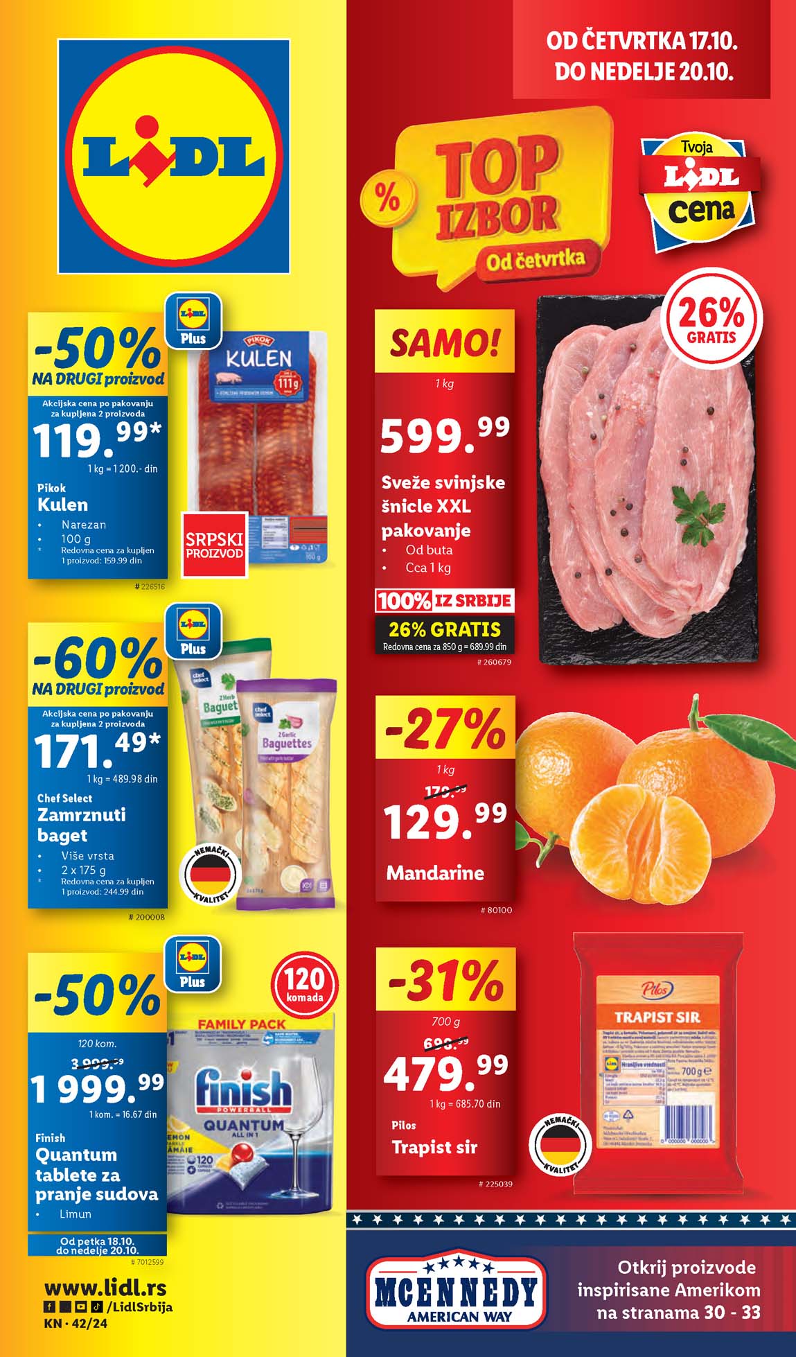 LIDL SNIZENJA KATALOG AKCIJA