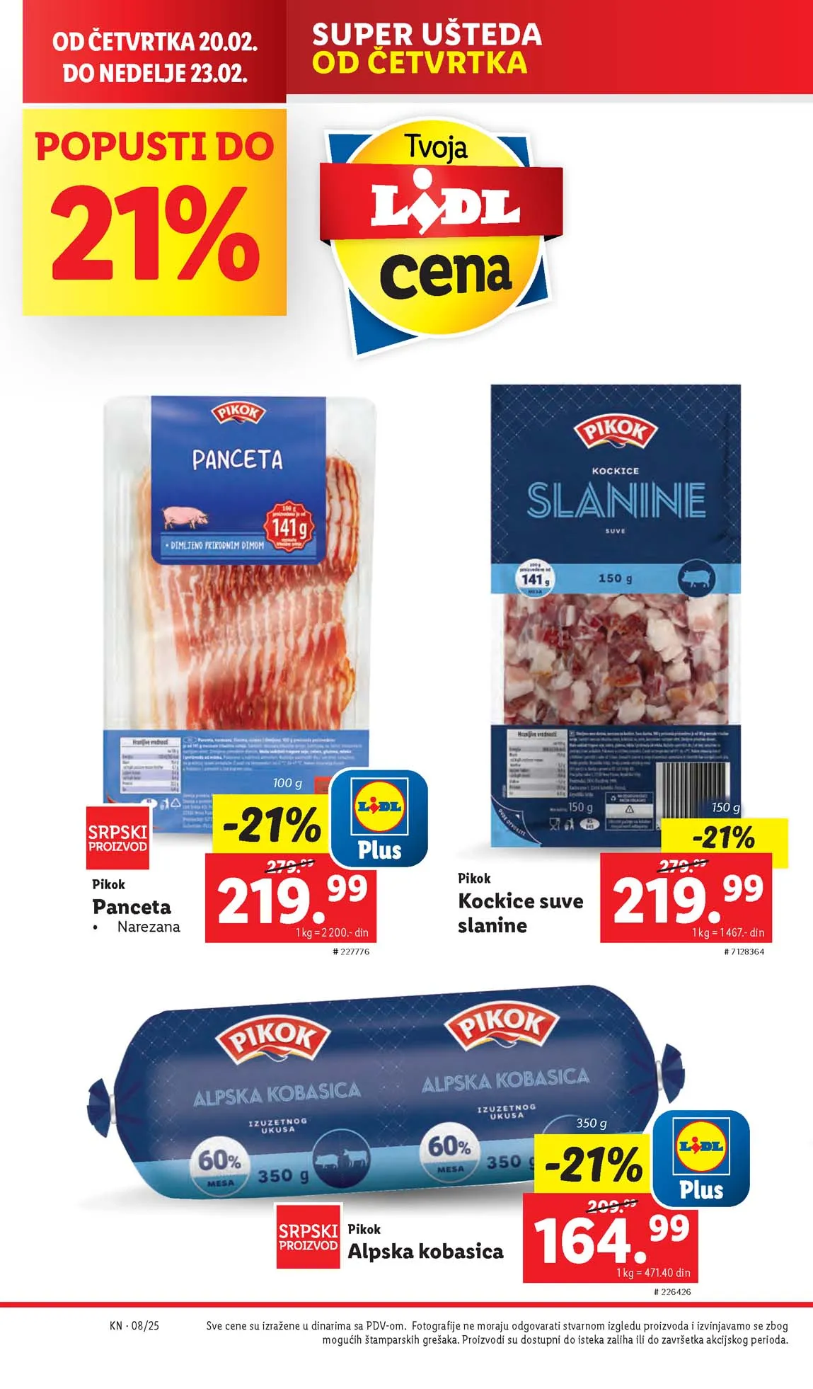 Katalozi Lidl kataloška ponuda