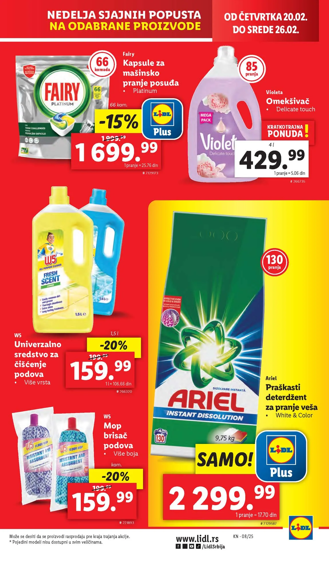 Katalozi Lidl kataloška ponuda