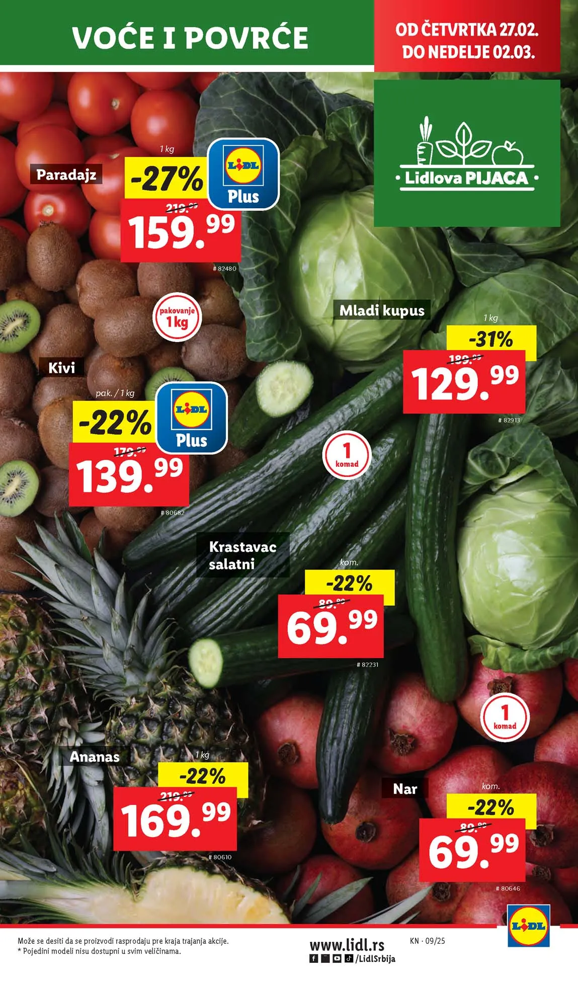 Katalozi Lidl kataloška ponuda