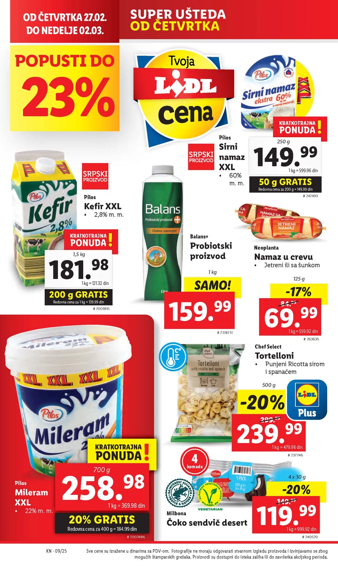 Katalozi Lidl kataloška ponuda