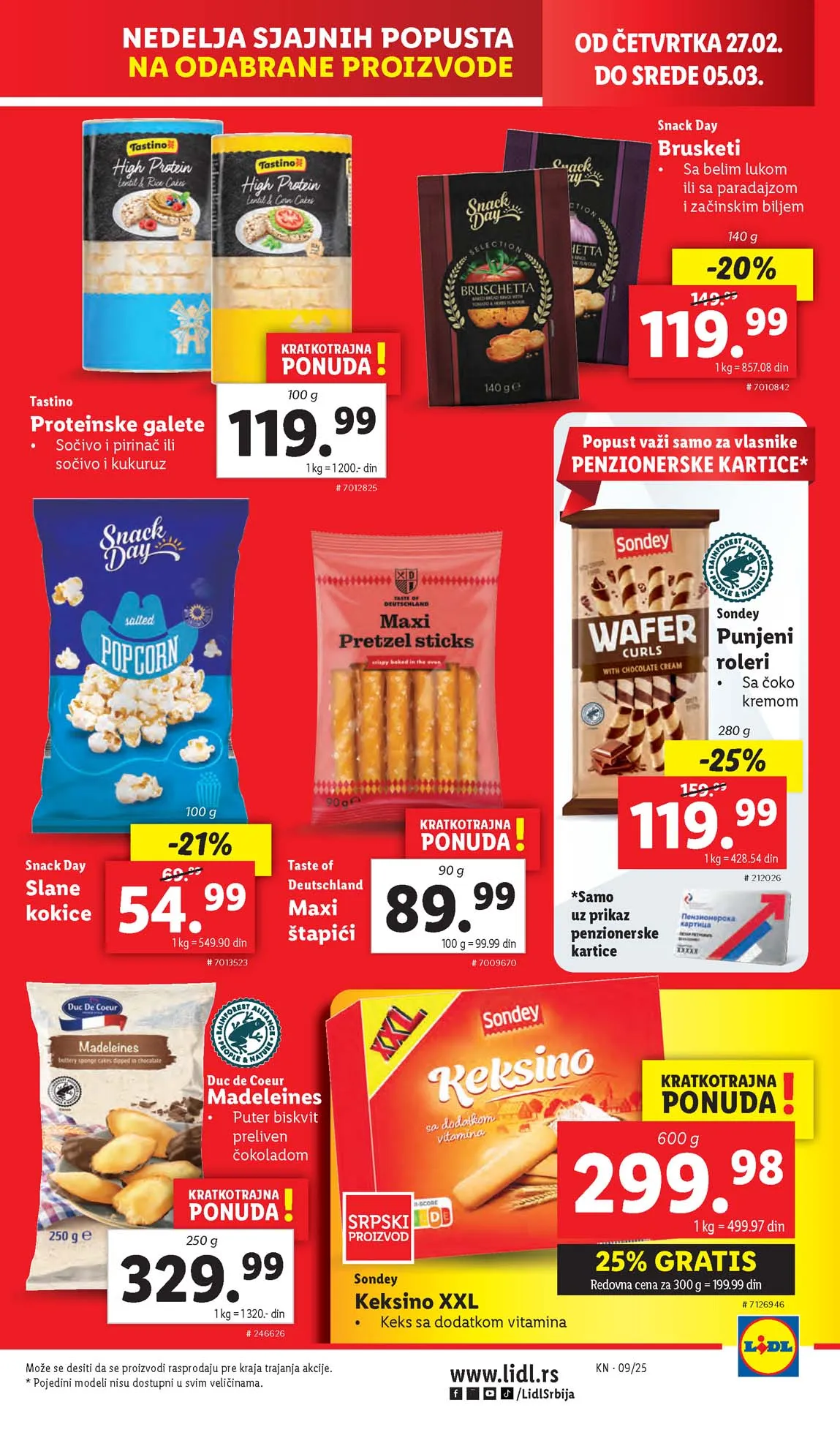 Katalozi Lidl kataloška ponuda