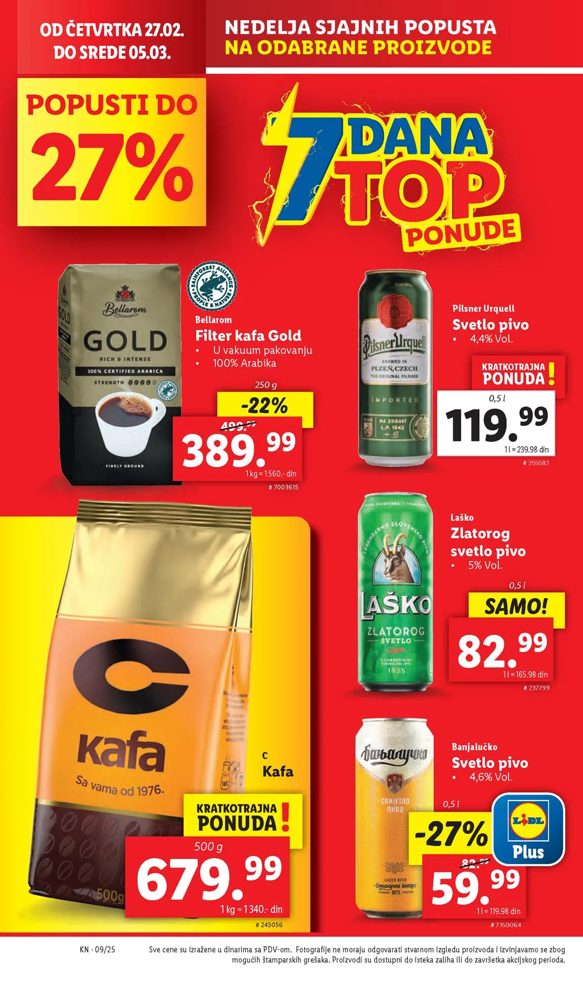 Katalozi Lidl kataloška ponuda